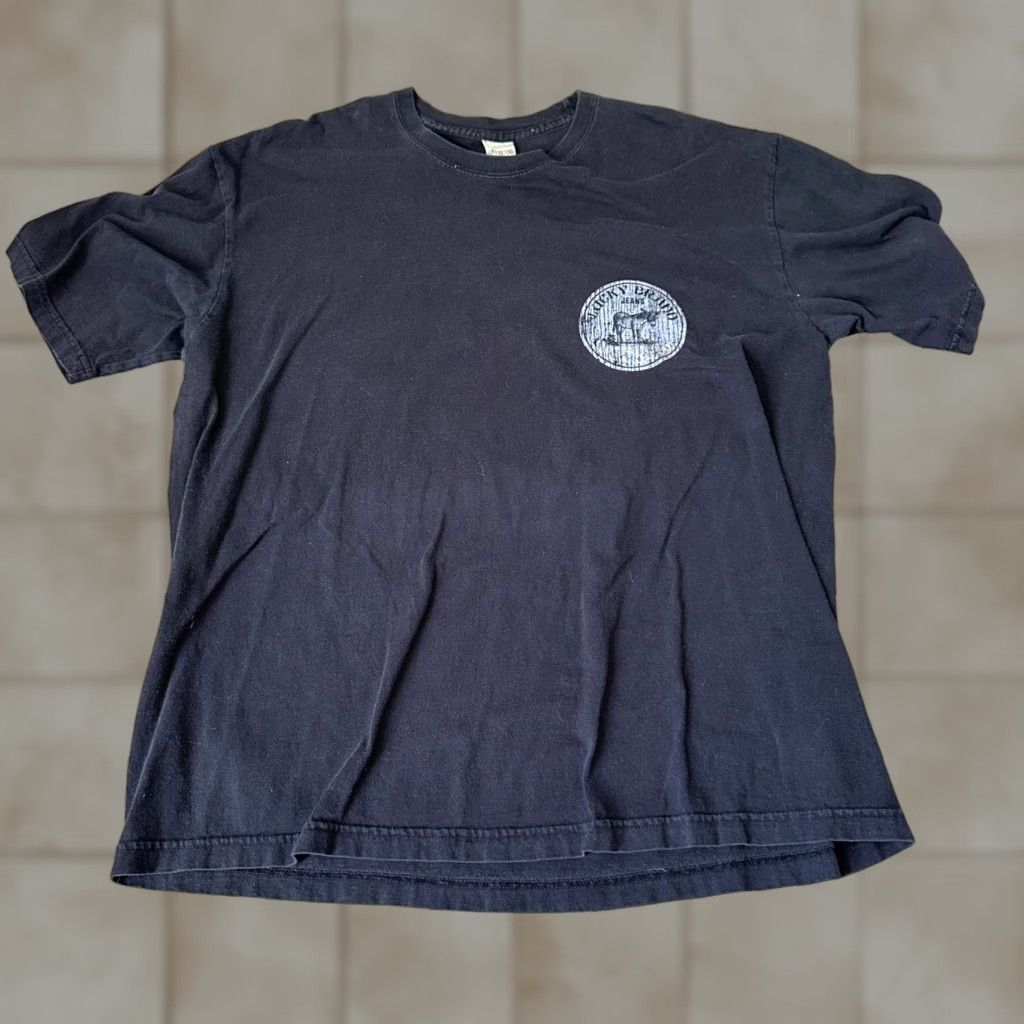 Lucky Brand Lucky Brand Shirt Adult L Blue Crew Neck Cotton Short Sleeve Mens Size US L / EU 52-54 / 3 - 1 Thumbnail