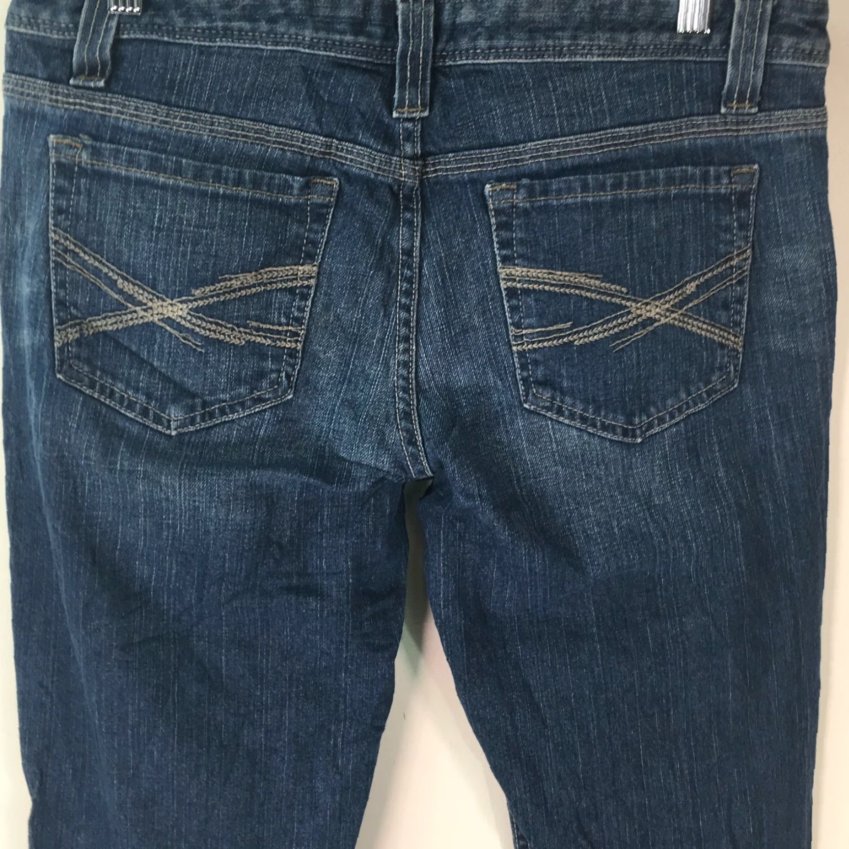 Aeropostale Aeropostale Womens Blue Skinny Jeans Size 7/8 Regular Fit Denim 5-Pocket Comfort Stretch Size 28" / US 6 / IT 42 - 4 Thumbnail