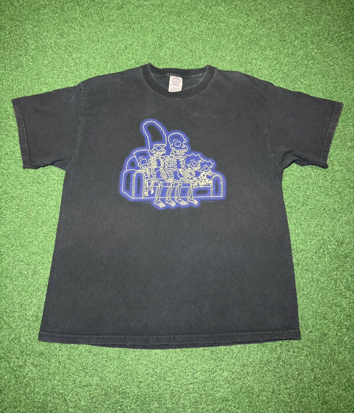 The Simpsons Simpsons T Shirt Skeleton Glow In The Dark 90s Y2K Shirt Size US L / EU 52-54 / 3 - 1 Thumbnail