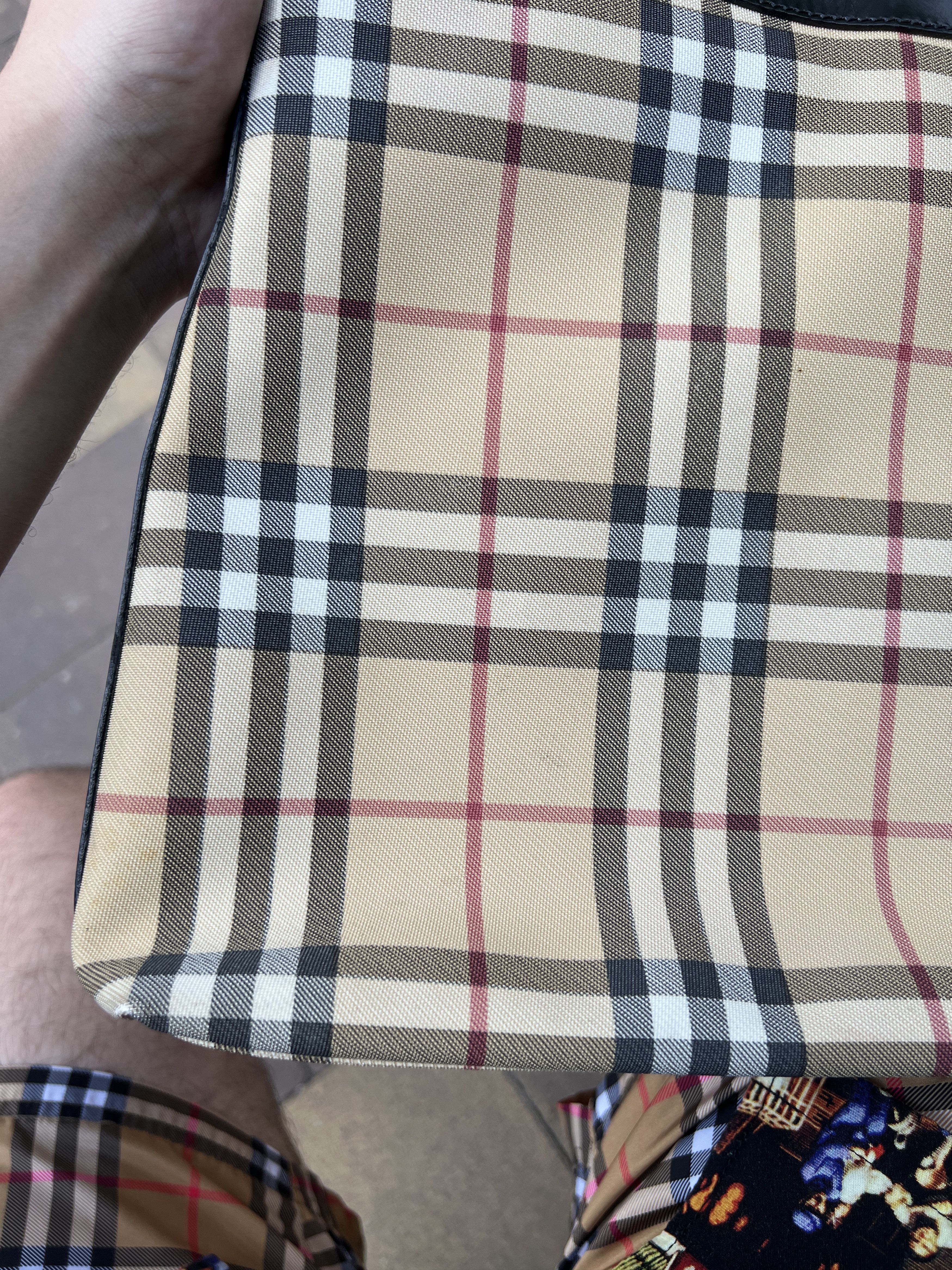 Burberry Vintage 90s Burberry Nova Check Shoulder Bag Size ONE SIZE - 7 Thumbnail