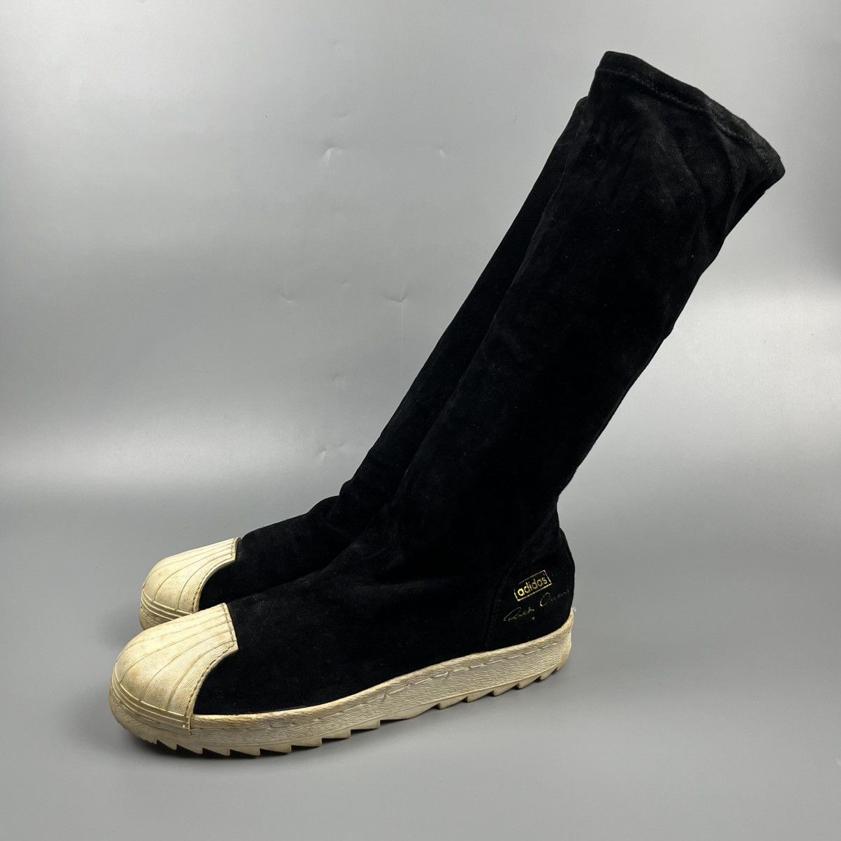 Adidas × Rick Owens Adidas X Rick Owens - Ripple Suede -Boots Size US 8 / IT 38 - 3 Thumbnail
