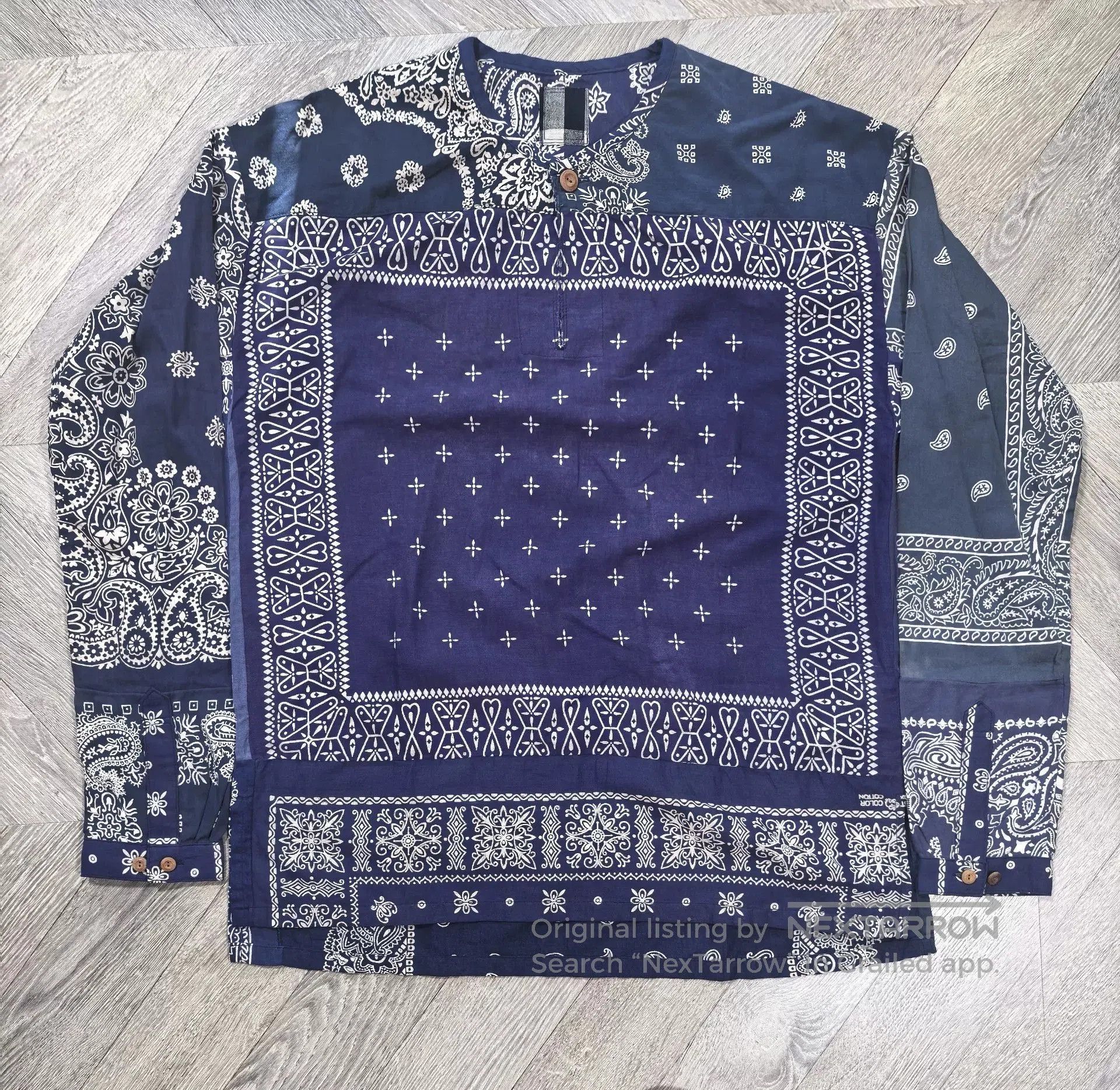 Visvim visvim vintage bandana tunic shirt. Size US XXL / EU 58 / 5 - 1 Thumbnail