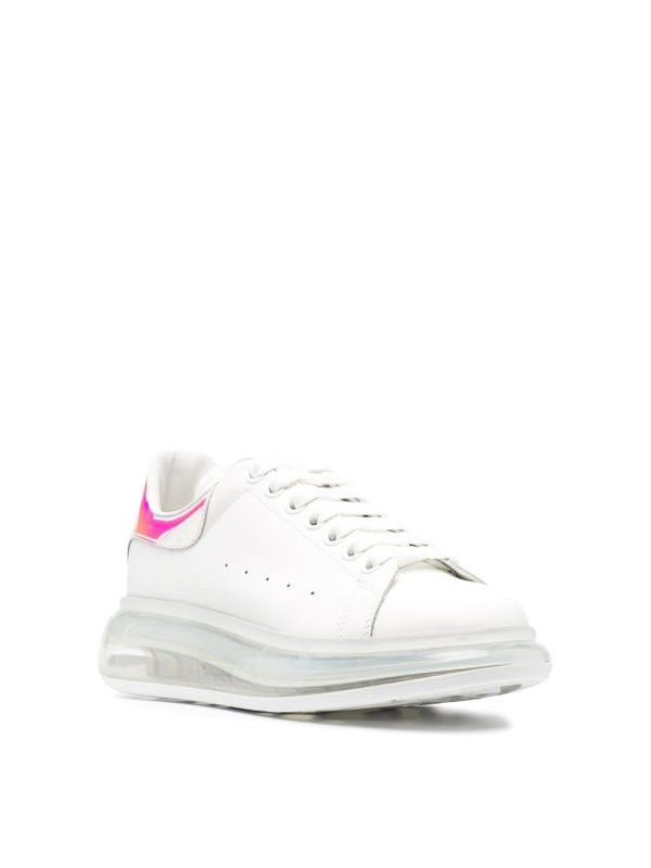 Alexander McQueen o1w1db10725 Oversized Sneaker in White Size US 6 / EU 39 - 3 Thumbnail