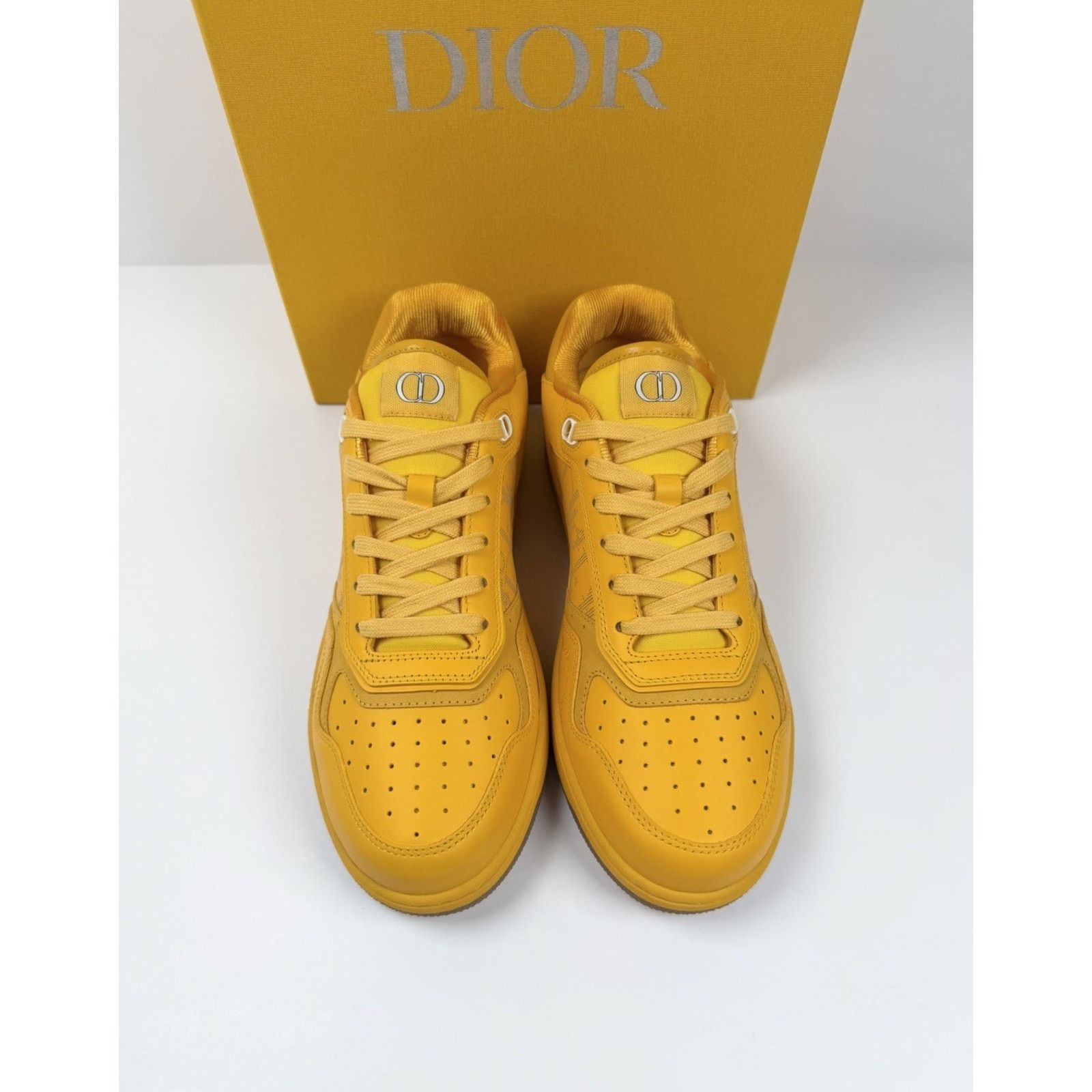 Dior Size 42EU/9US - Dior B27 World Tour Yellow NEW/RETAIL $1.4K! Size US 9 / EU 42 - 3 Thumbnail