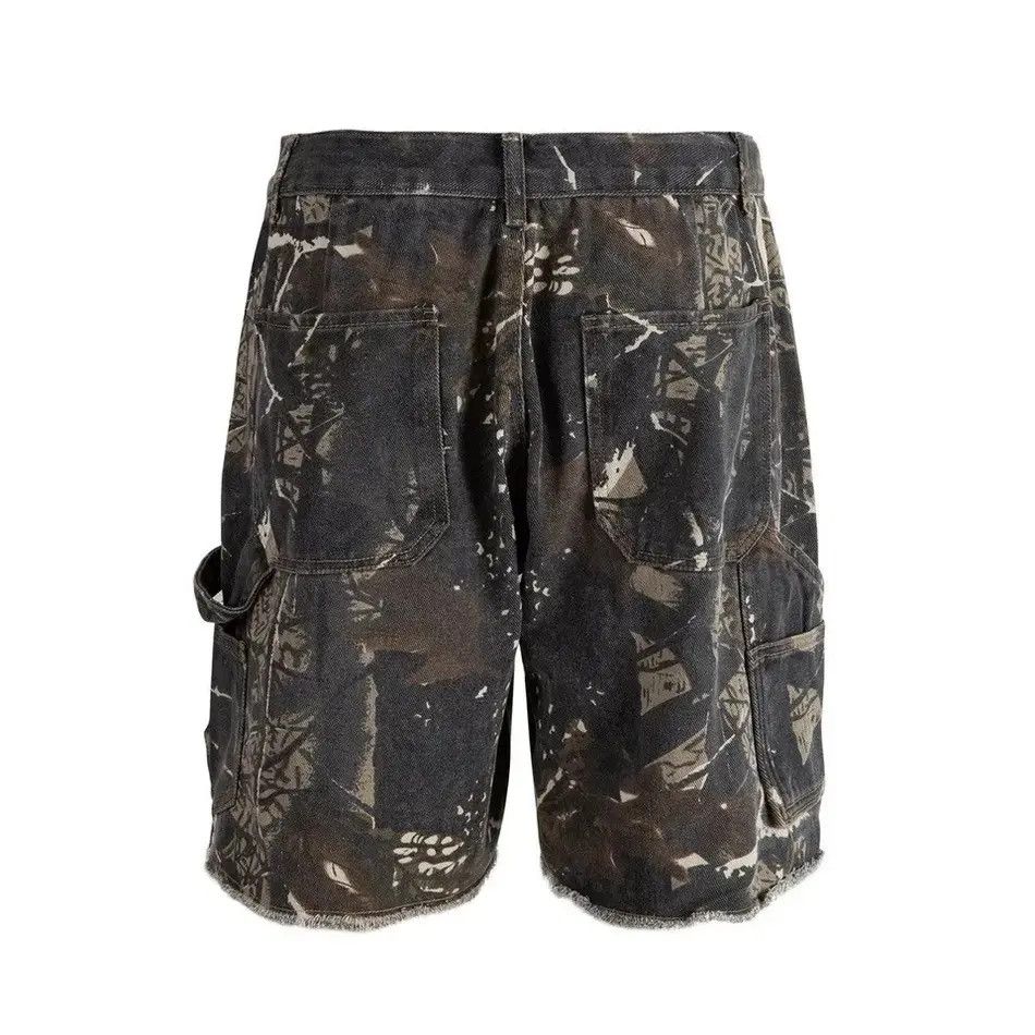 Japanese Brand Streetwear Vintage Camouflage Cargo Printed Shorts Size US 32 / EU 48 - 4 Thumbnail