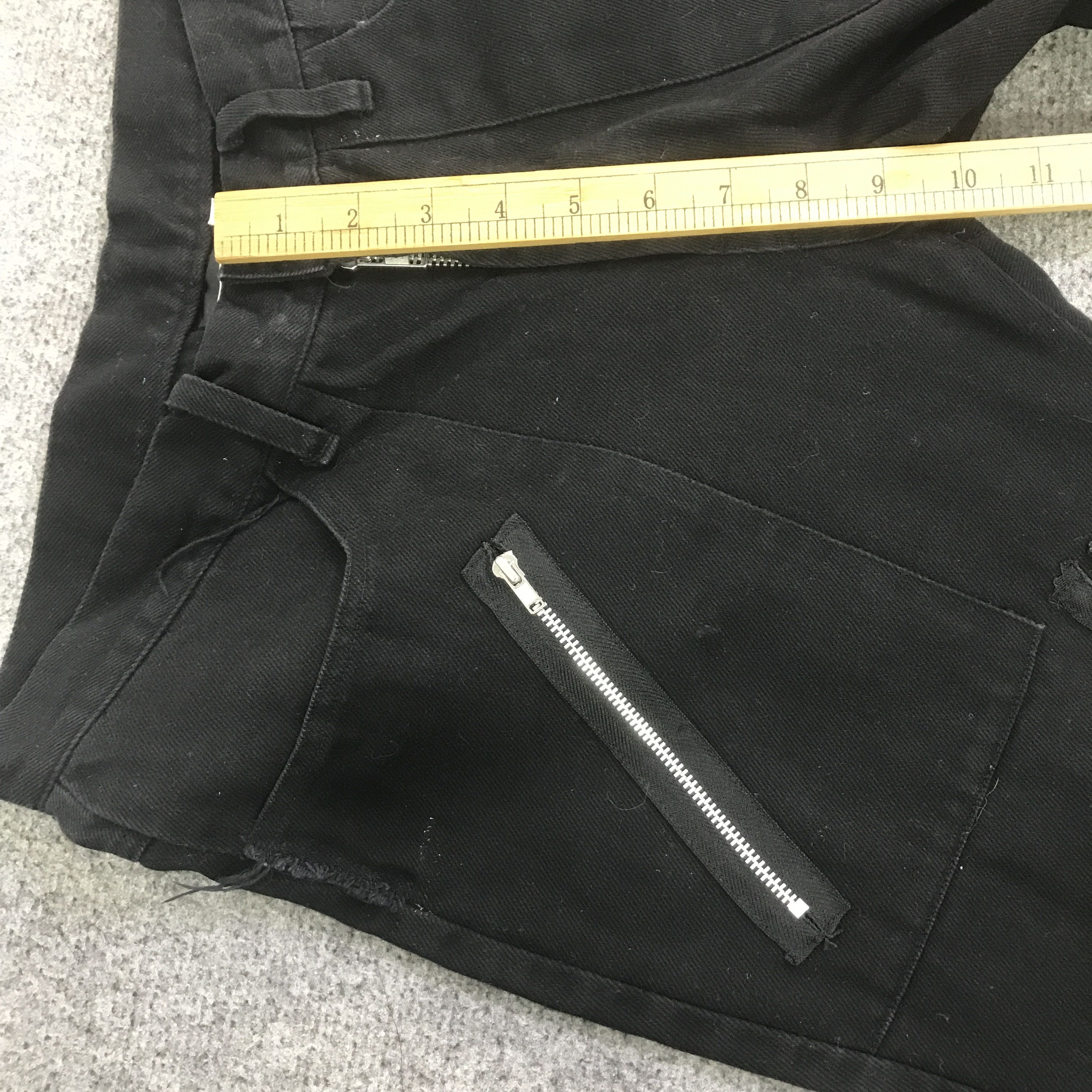 Japanese Brand 666 JAPAN BLACK PUNK IFSIXWASNINE STYLE PANT K130B15 Size US 32 / EU 48 - 8 Thumbnail