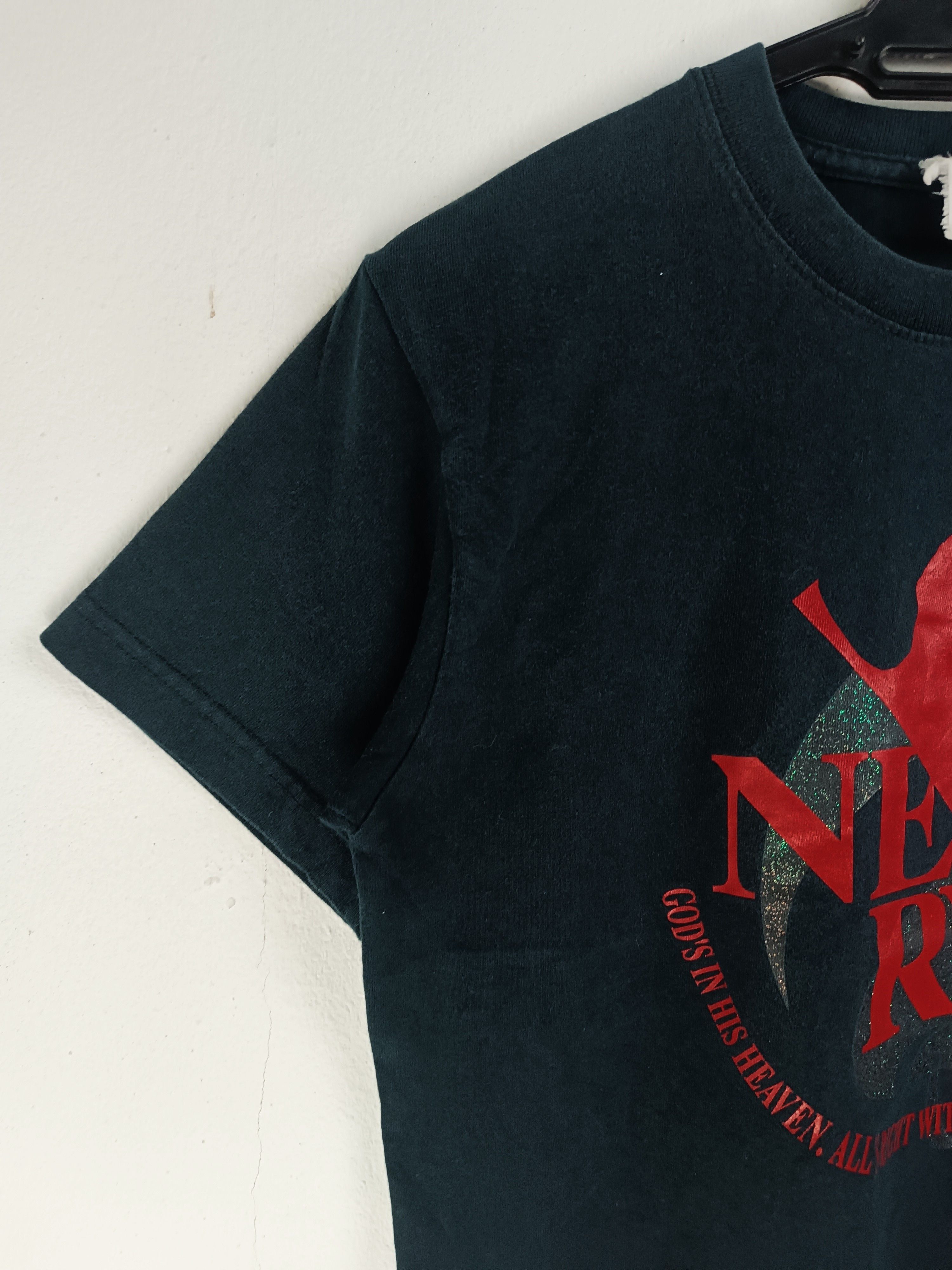 Anime VINTAGE 2000s NEON GENESIS EVANGELION NERV LOGO VERY RARE Ts Size US S / EU 44-46 / 1 - 5 Thumbnail