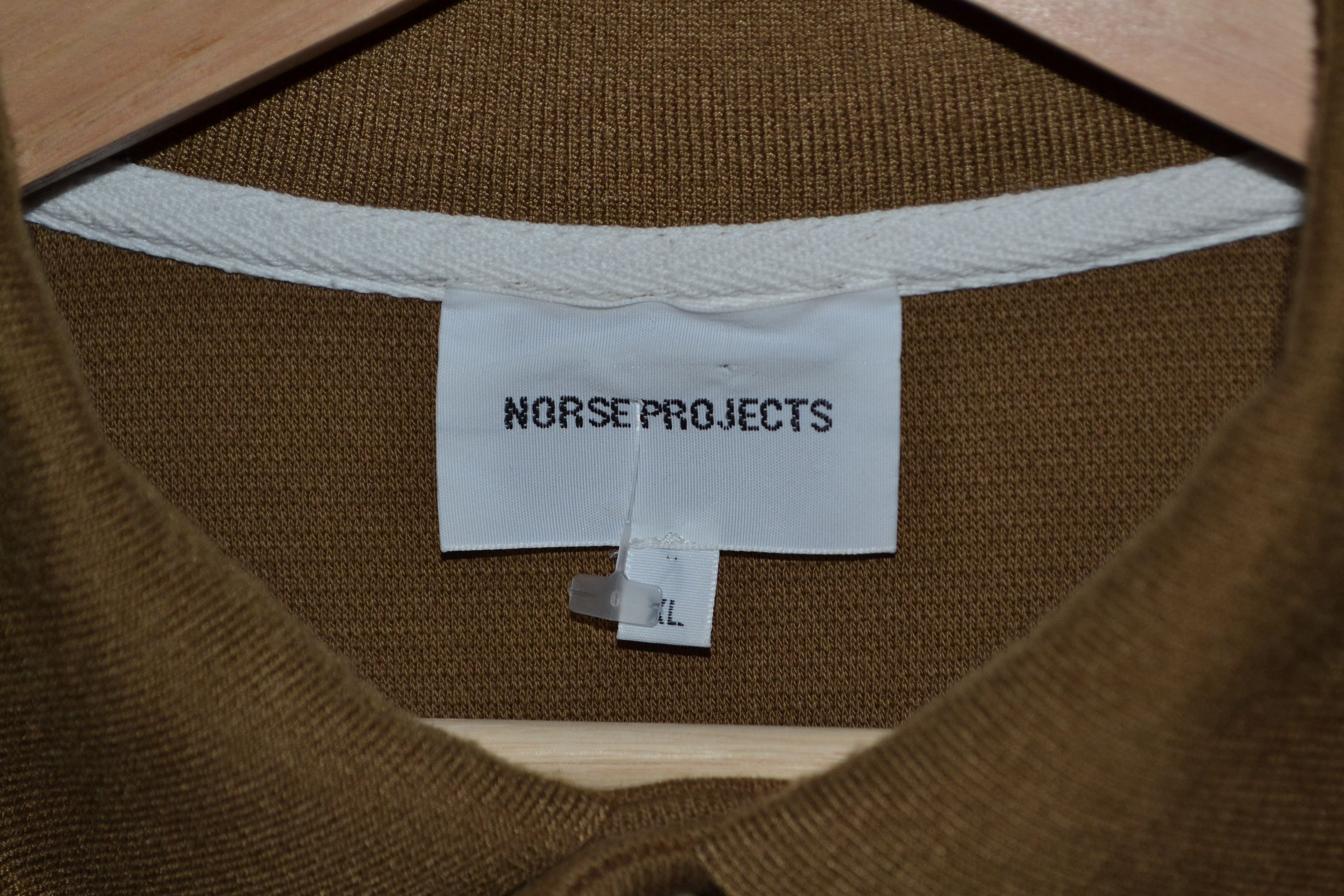 Norse Projects Norse Projects Duffle Ruben Texture Polo Longsleeve Utility Size US XL / EU 56 / 4 - 5 Thumbnail