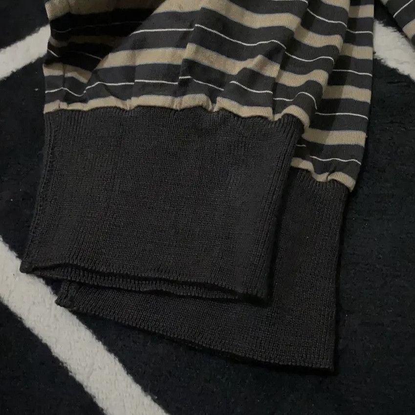 Givenchy 1970's Vintage Givenchy Stripped Longsleeve Size US L / EU 52-54 / 3 - 6 Thumbnail