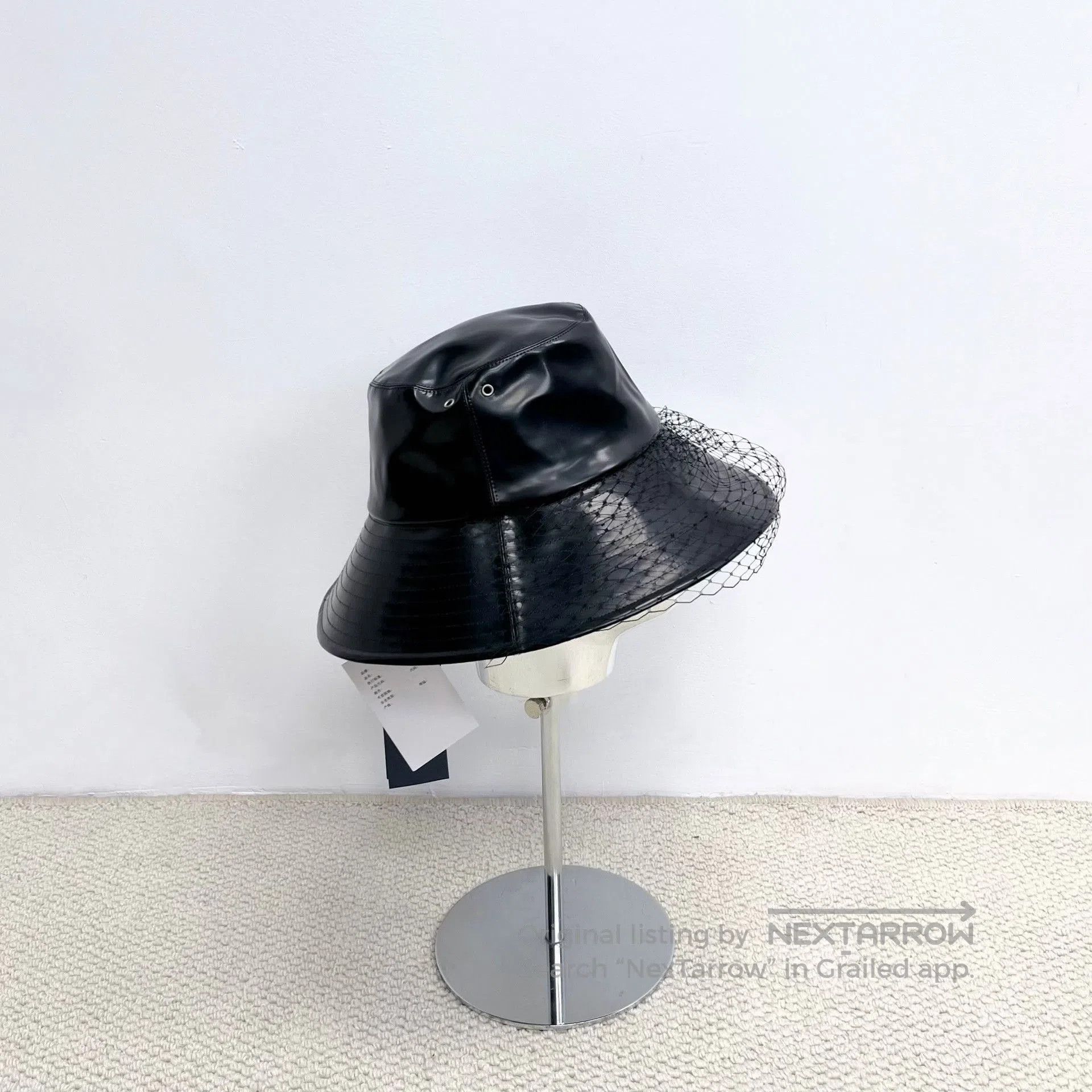 Dior Dior Black Monogram Print Bucket Hat. Size ONE SIZE - 2 Thumbnail