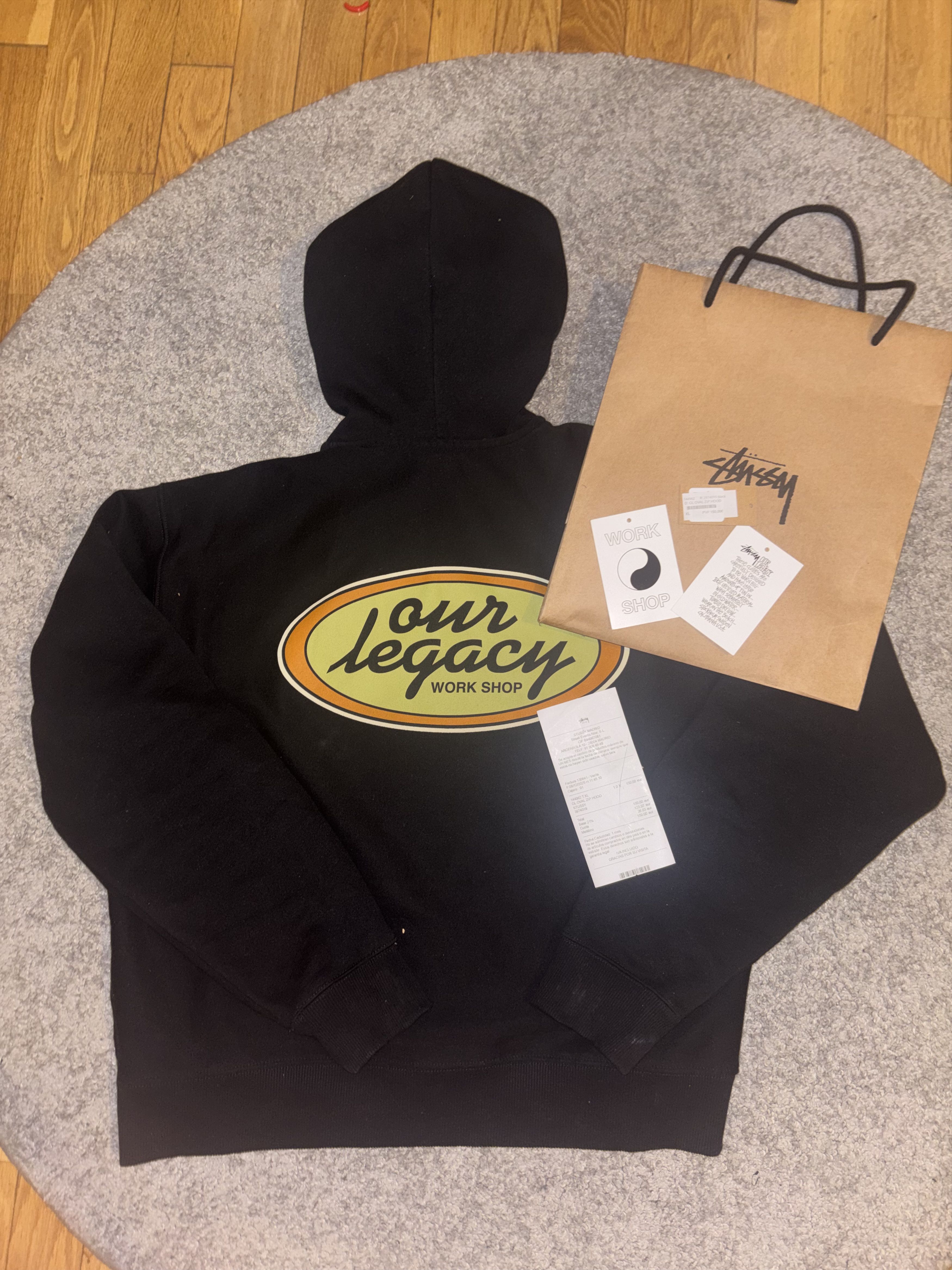 Stussy Stussy x Our Legacy Work Shop Hoodie Size US XL / EU 56 / 4 - 2 Thumbnail