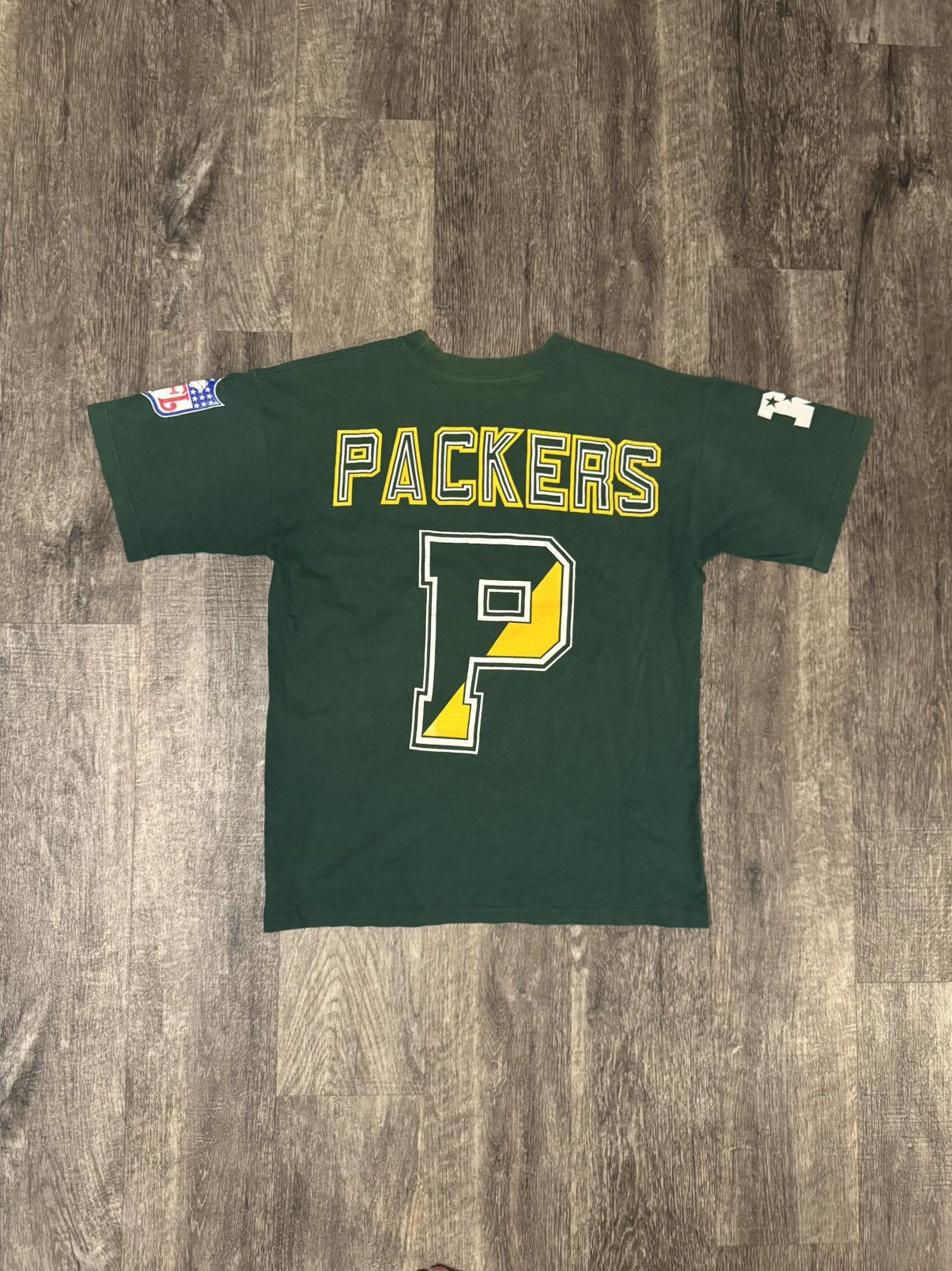 Riddell Vintage 90s Green Bay Packers graphic tee Size US XL / EU 56 / 4 - 2 Thumbnail
