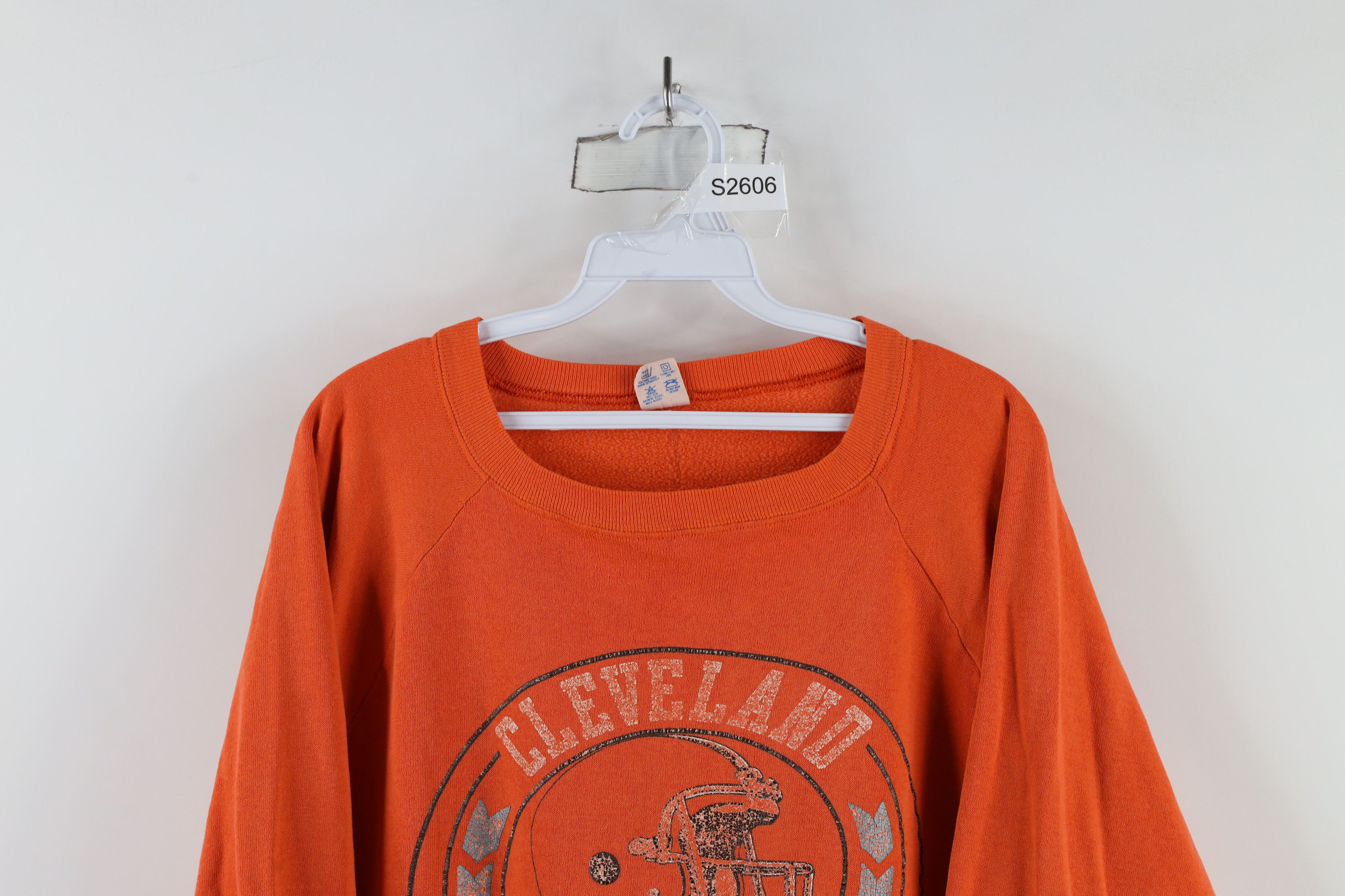 Champion × Vintage Vintage 80s 90s Champion Browns Football Sweatshirt USA Size XL / US 12-14 / IT 48-50 - 2 Thumbnail