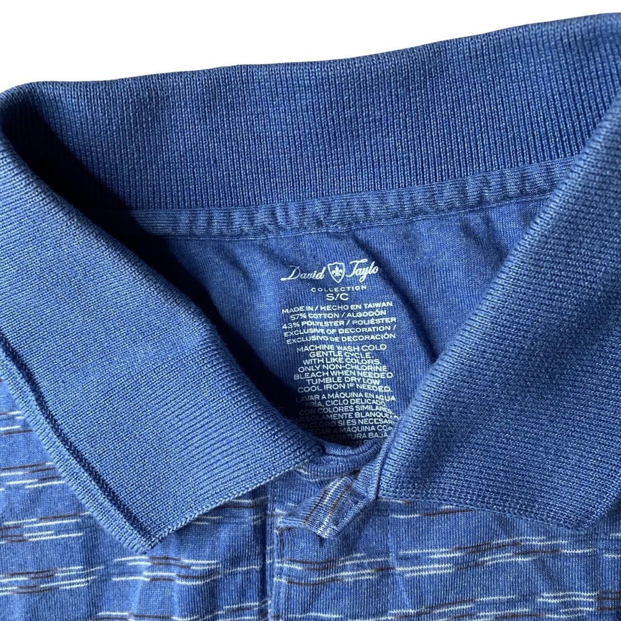 David Taylor 90’s vintage blue polo shirt size small Size US S / EU 44-46 / 1 - 4 Thumbnail