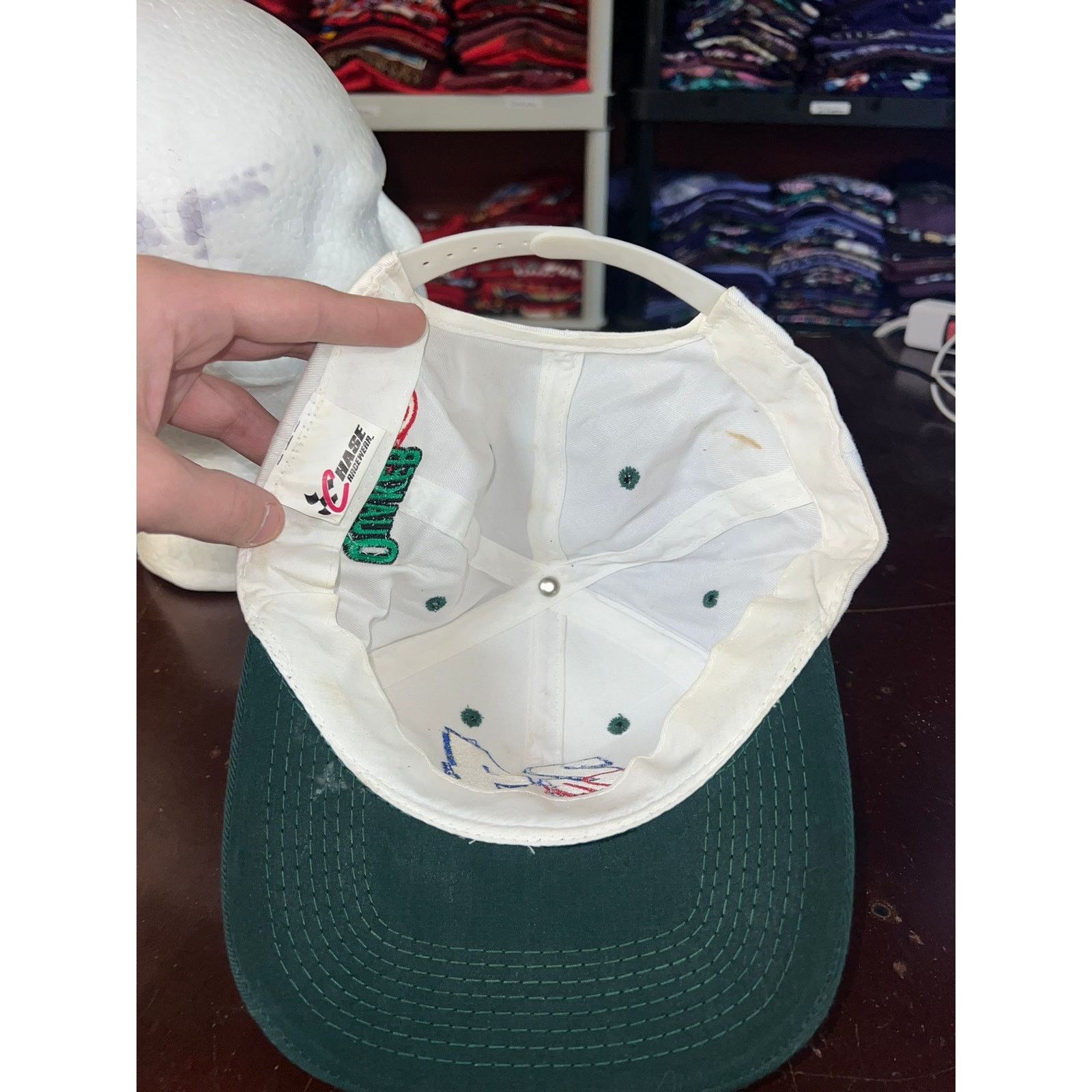 Chase Authentics Vintage Jeff Gordon Snapback Quaker State Racing Cap Hat VTG Size ONE SIZE - 8 Thumbnail