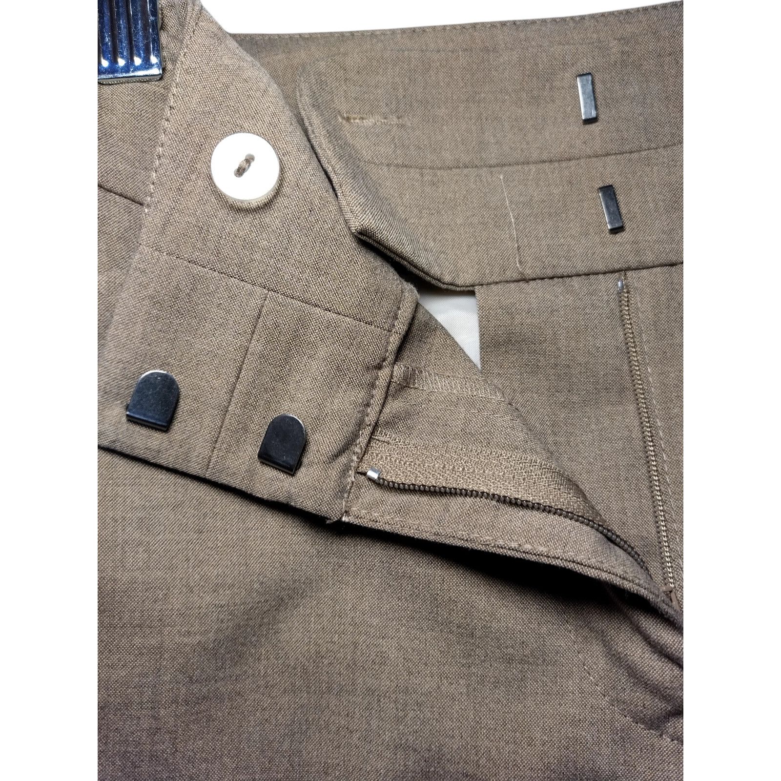 Ann Taylor Ann Taylor Curvy Dress Pants Straight Leg Trouser Sz 4 Size 27" / US 4 / IT 40 - 6 Thumbnail