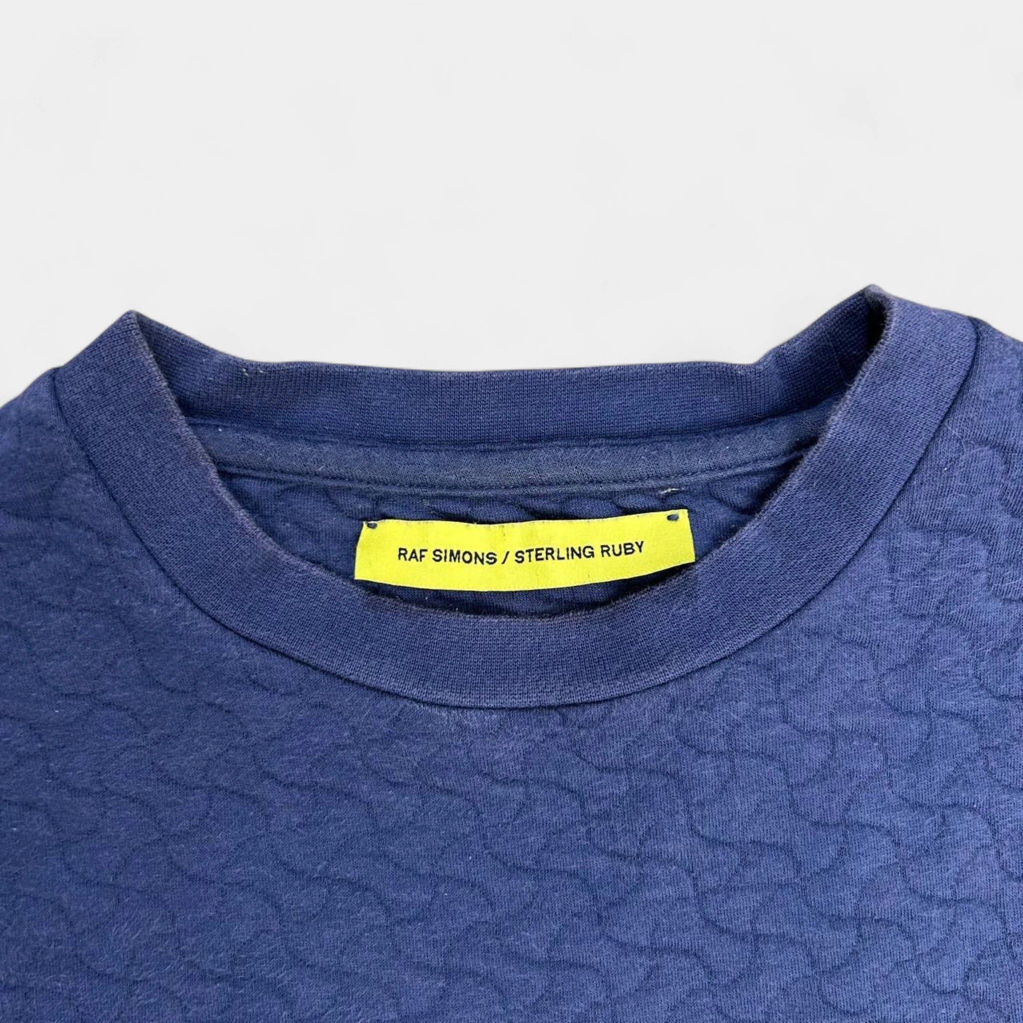 Raf Simons Raf Simons x Sterling Ruby Navy T-Shirt Size US M / EU 48-50 / 2 - 3 Thumbnail