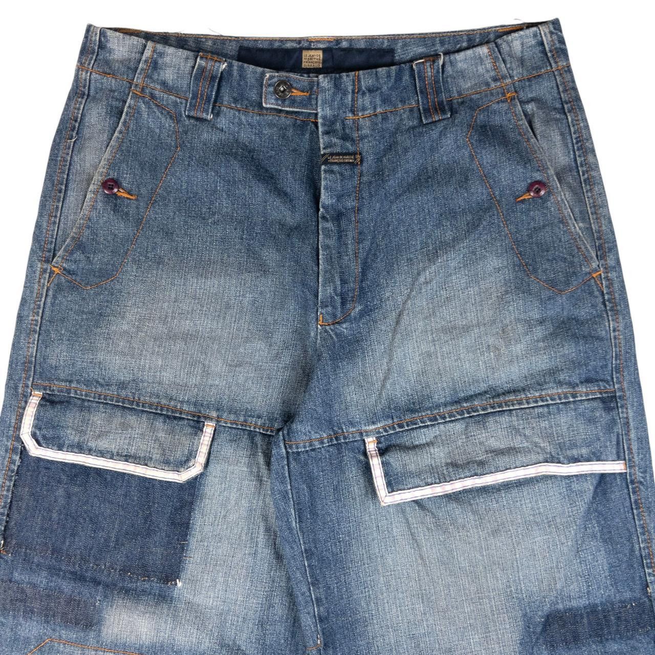 Marithe + Francois Girbaud Marithe + Francois Girbaud Wide Leg Denim Jeans Size W37 Size US 37 - 4 Thumbnail