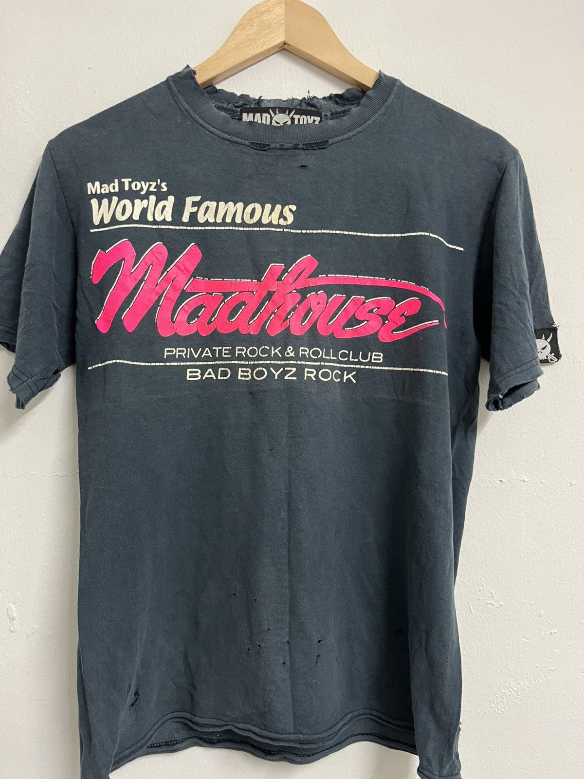 Hysteric Glamour 💥Crazyyy Early Days Mad Toyz DONT FUCK Tokyo Trashed Tee Size US S / EU 44-46 / 1 - 2 Thumbnail