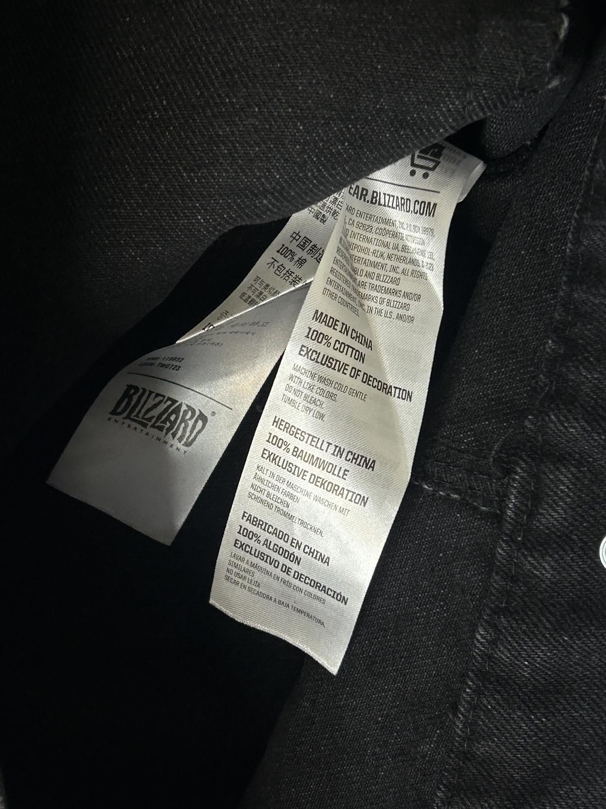 Other Diablo IV 4 Black Denim Jacket Mens Large Sold Out 2023 NWT Size US L / EU 52-54 / 3 - 5 Thumbnail