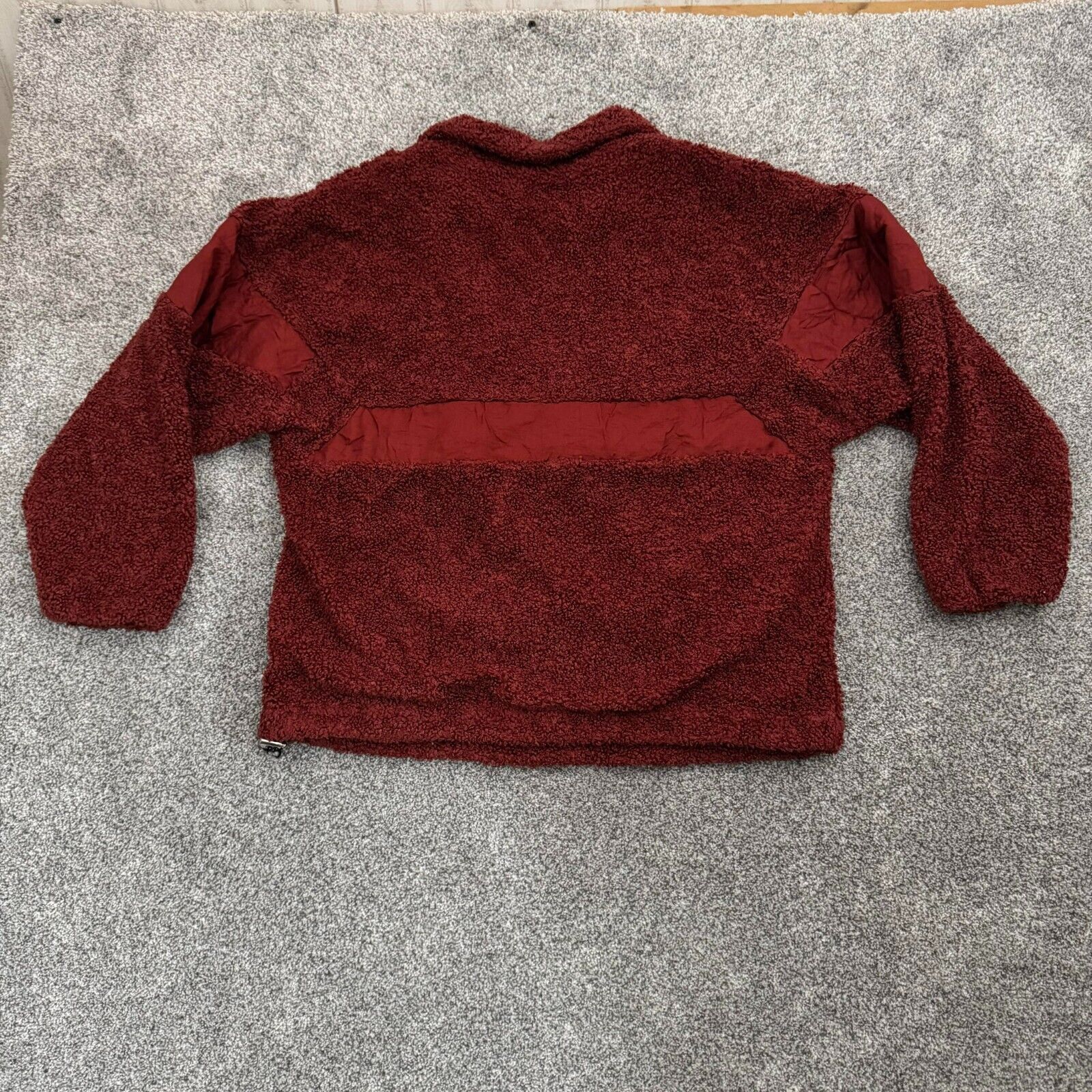 Adidas Adidas Originals Sherpa Jacket Womens Small 1/2 Zip Pocket Size S / US 4 / IT 40 - 7 Thumbnail