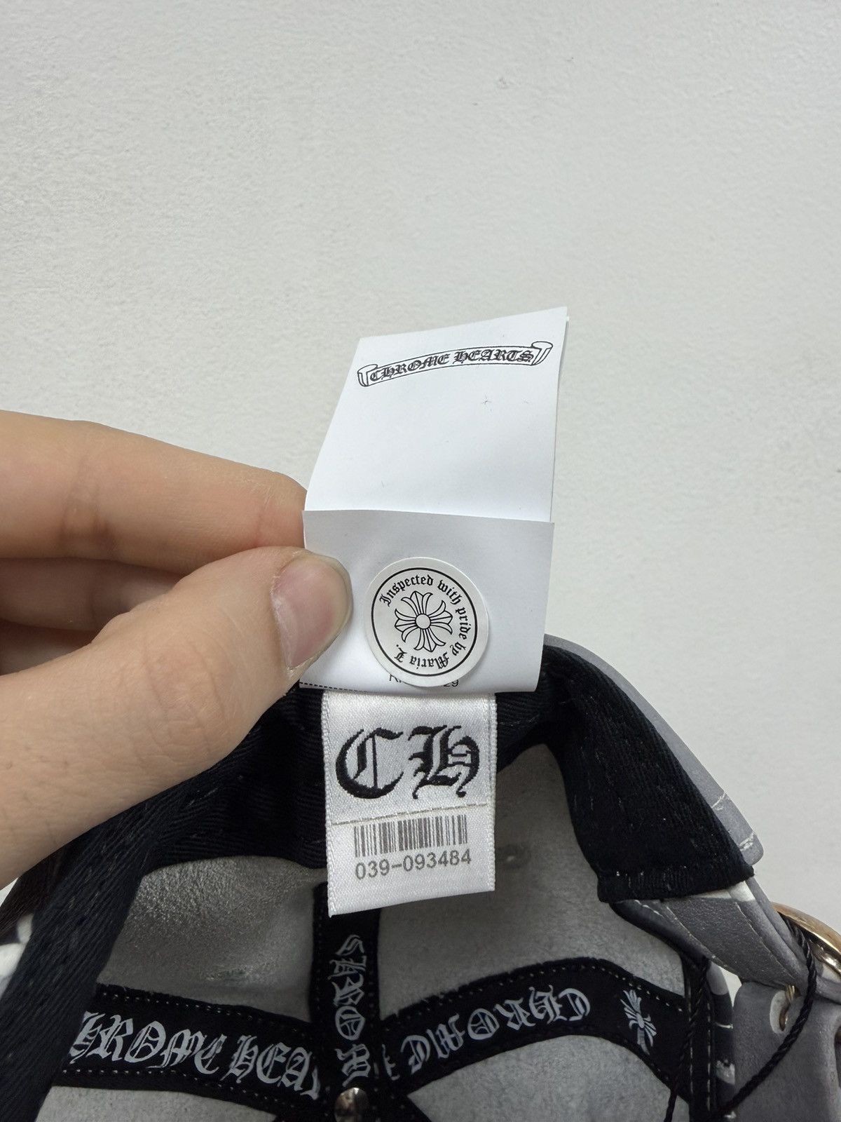 Chrome Hearts Chrome Hearts Leather Orange Star Snow Camo Hat Size ONE SIZE - 6 Thumbnail