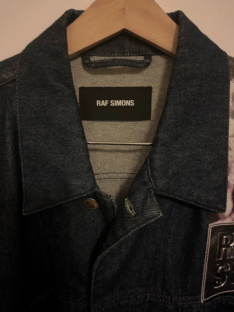 Raf Simons raf simons 19SS Portrait Blue Denim Jacket 2502-Nextarrow Size US S / EU 44-46 / 1 - 3 Thumbnail