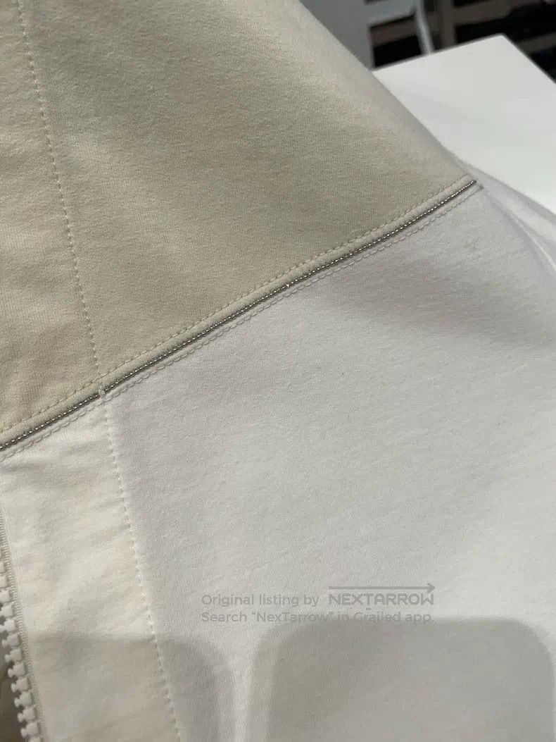 Brunello Cucinelli Brunello Cucinelli Milk White Cotton Jacket Size S / US 4 / IT 40 - 7 Thumbnail