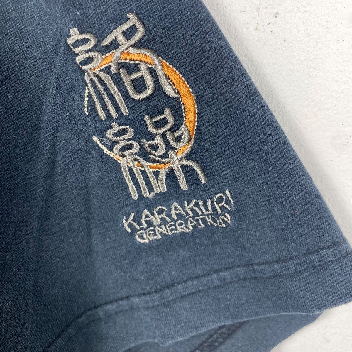Japanese Brand Japanese Oriental KARAKURI Ryukyu Original Sukajan Tee Shirt Size US XL / EU 56 / 4 - 3 Thumbnail