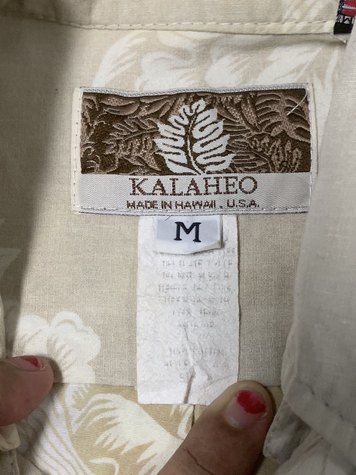 Kalaheo × Vintage Vintage Kalaheo Hawaiian Shirt Size US M / EU 48-50 / 2 - 10 Thumbnail