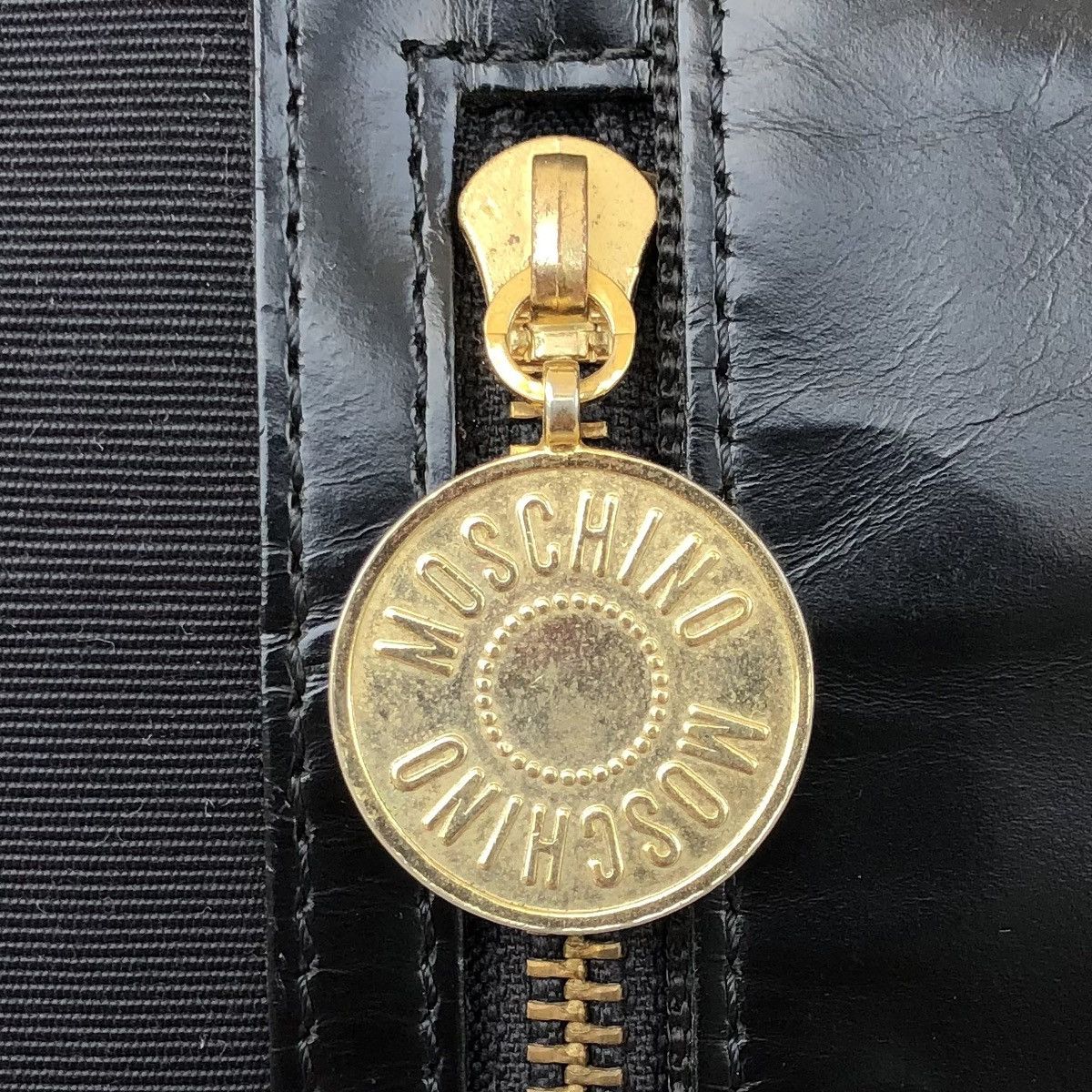 Moschino Authentic MOSCHINO Vintage Black Travel Bag Size ONE SIZE - 4 Thumbnail