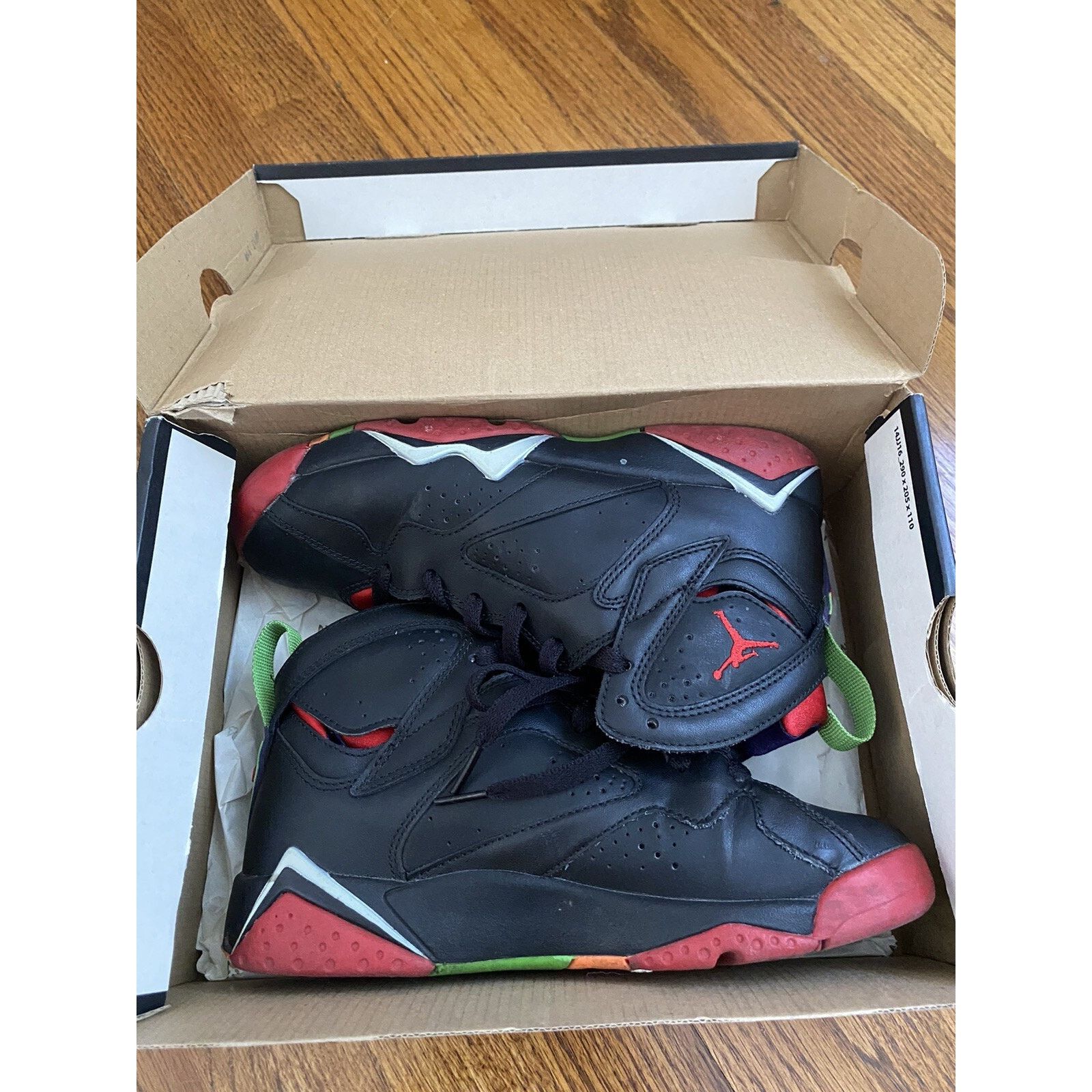 Nike Size 5.5Y - Air Jordan 7 Retro Marvin the Martian Size US 5.5 / EU 38 - 8 Thumbnail
