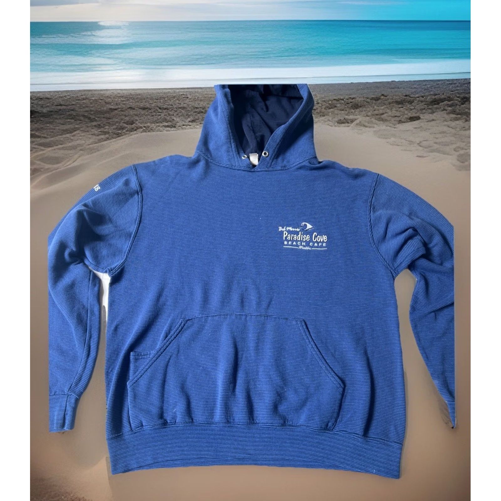 Fruit Of The Loom VINTAGE Bob Morris’s Paradise Cove Beach Cafe Malibu Crew 1998-2018 Hoodie Medium Vtg. Size US M / EU 48-50 / 2 - 2 Thumbnail