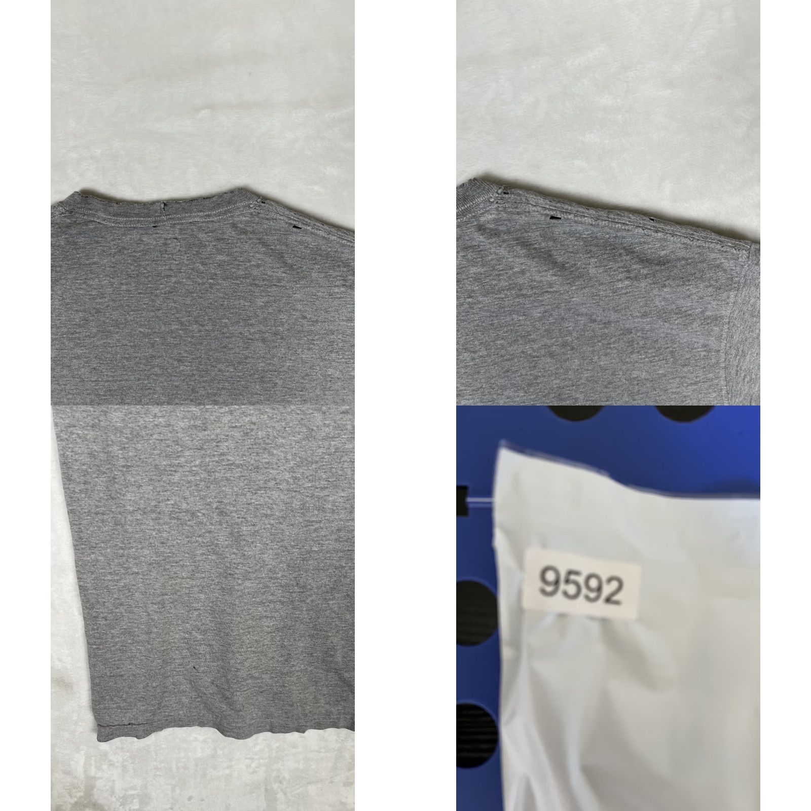 Carhartt VINTAGE Carhartt T-Shirt Pocket Tee Gray Short Sleeve Crew Neck XL Men 90s Grunge K87 Size US XL / EU 56 / 4 - 9 Thumbnail