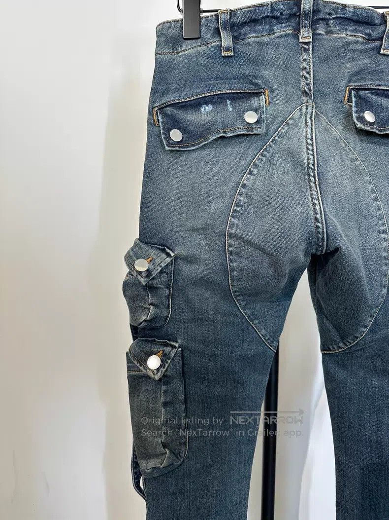 Amiri Amiri Multi-pocket drawstring cargo denim pants| Size US 29 - 6 Thumbnail