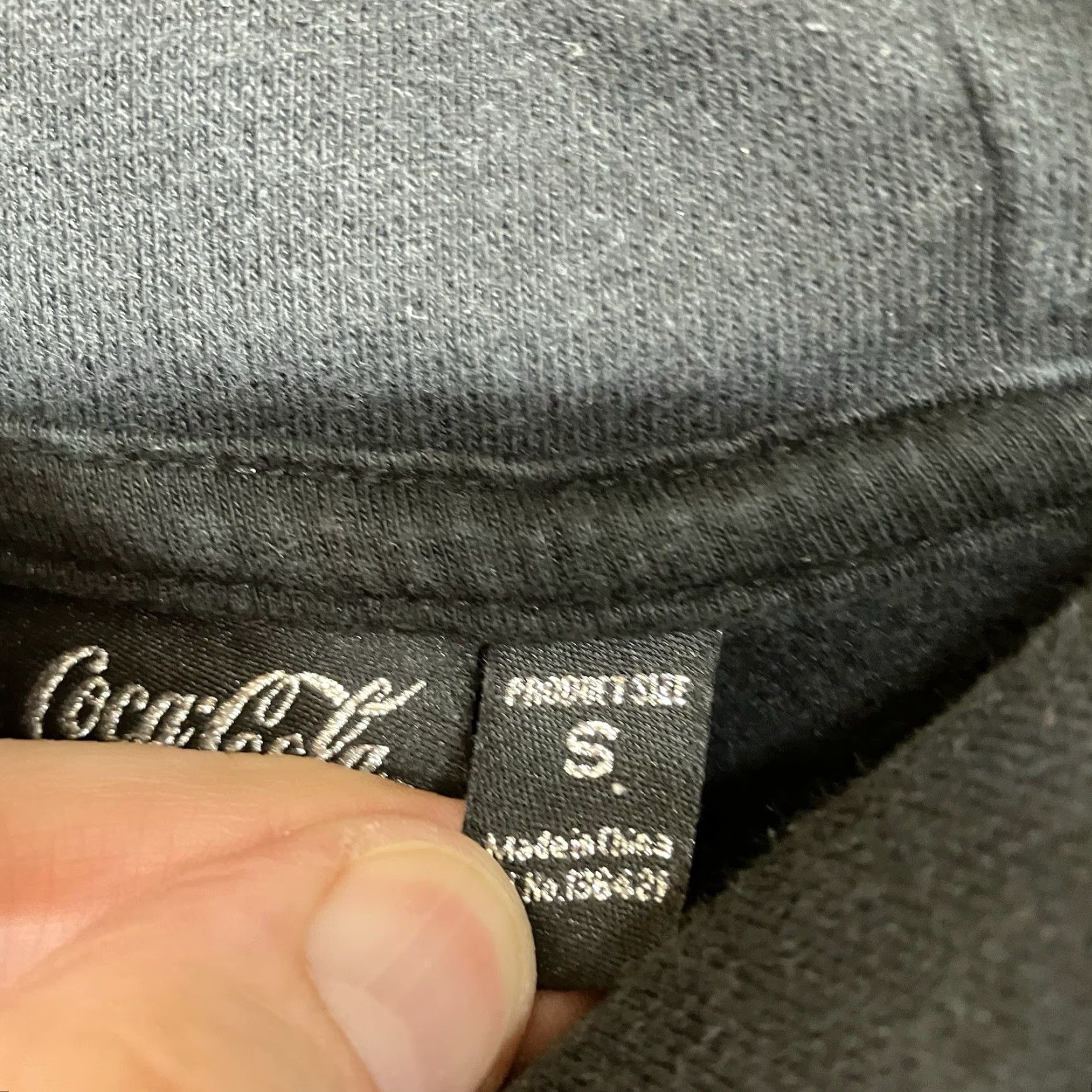 Vintage Coca-Cola Creations Staple Pigeon Hoodie Unisex Small Black Graphic Print Pullover Size US S / EU 44-46 / 1 - 5 Thumbnail