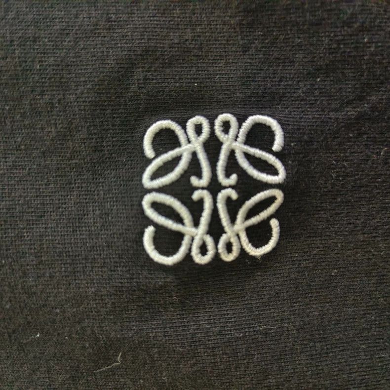Loewe Loewe Black embroidered logo short sleeves Size US M / EU 48-50 / 2 - 4 Thumbnail