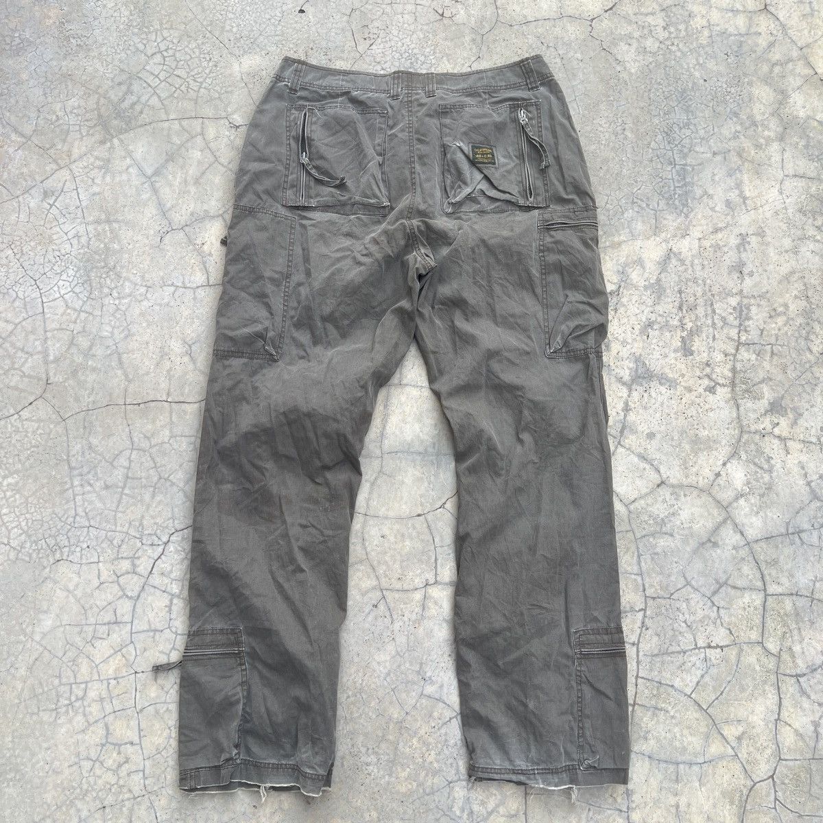 Japanese Brand Army Pants Design Cabane De Zucca Punk Size US 35 - 5 Thumbnail