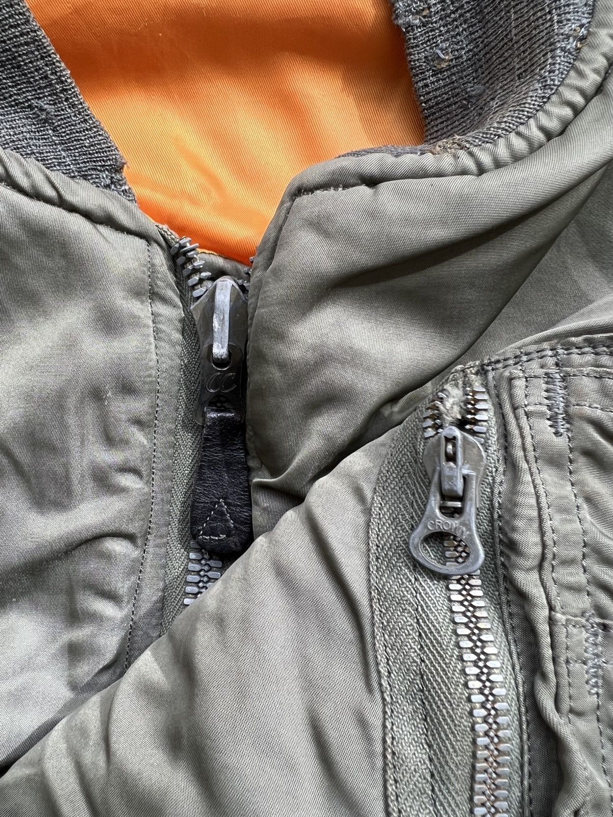 Alpha Industries VERY RARE VINTAGE JACKET FLIGHT BOMBER MA 1 ALPHA INDUSTRIES Size US L / EU 52-54 / 3 - 5 Thumbnail