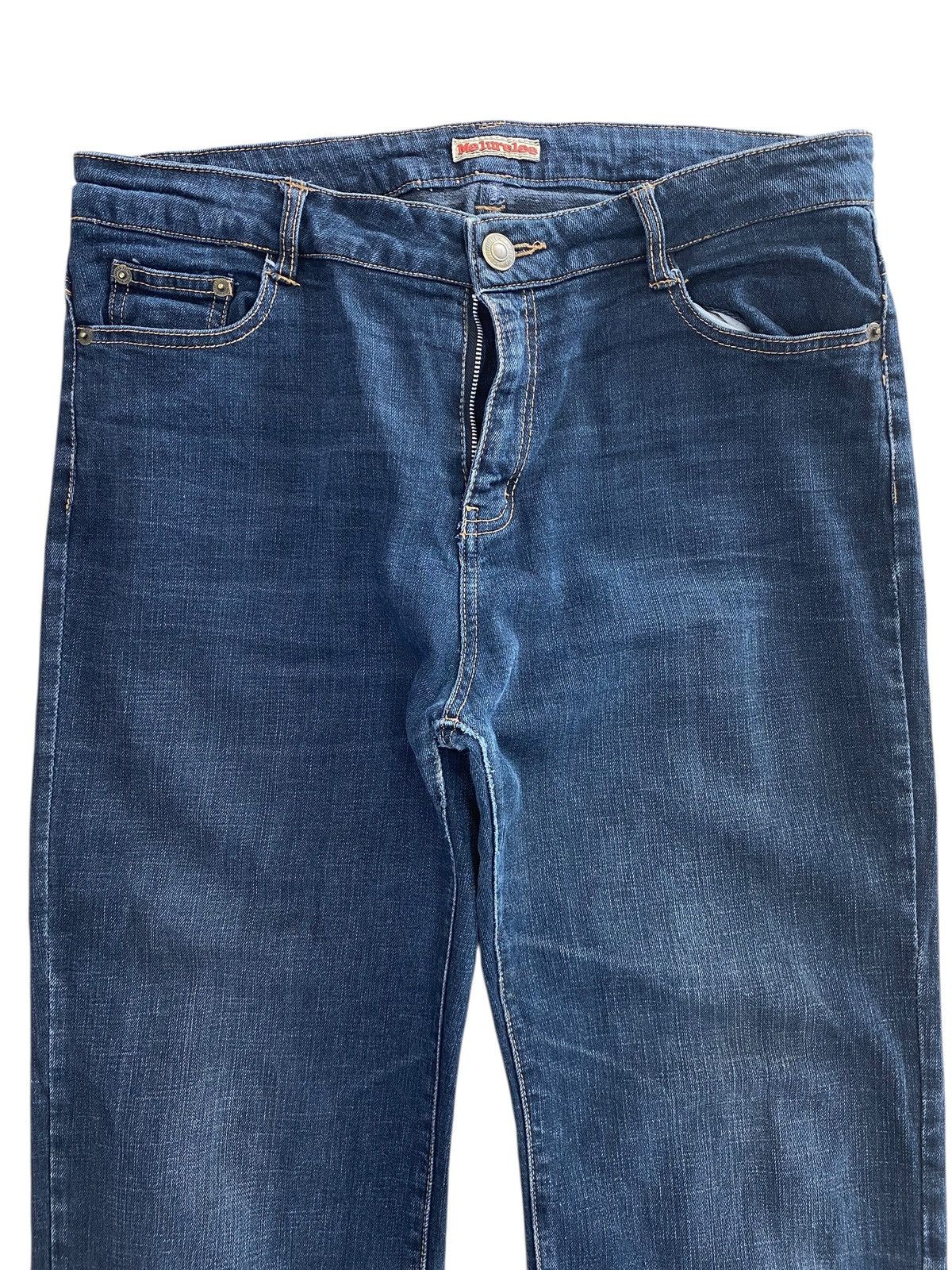 Japanese Brand Japanese Brand Dark Blue Wash Style Flare Jean Size US 32 / EU 48 - 2 Thumbnail