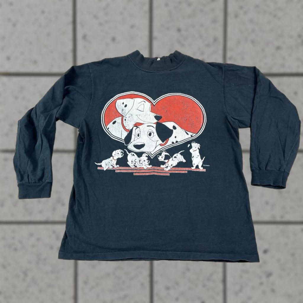 Disney VINTAGE 90s Disney Longsleeve Black Shirt M Men Disney 101 Dalmatians Sleeve Long Sleeve Regular Size M Mens Size US M / EU 48-50 / 2 - 1 Thumbnail