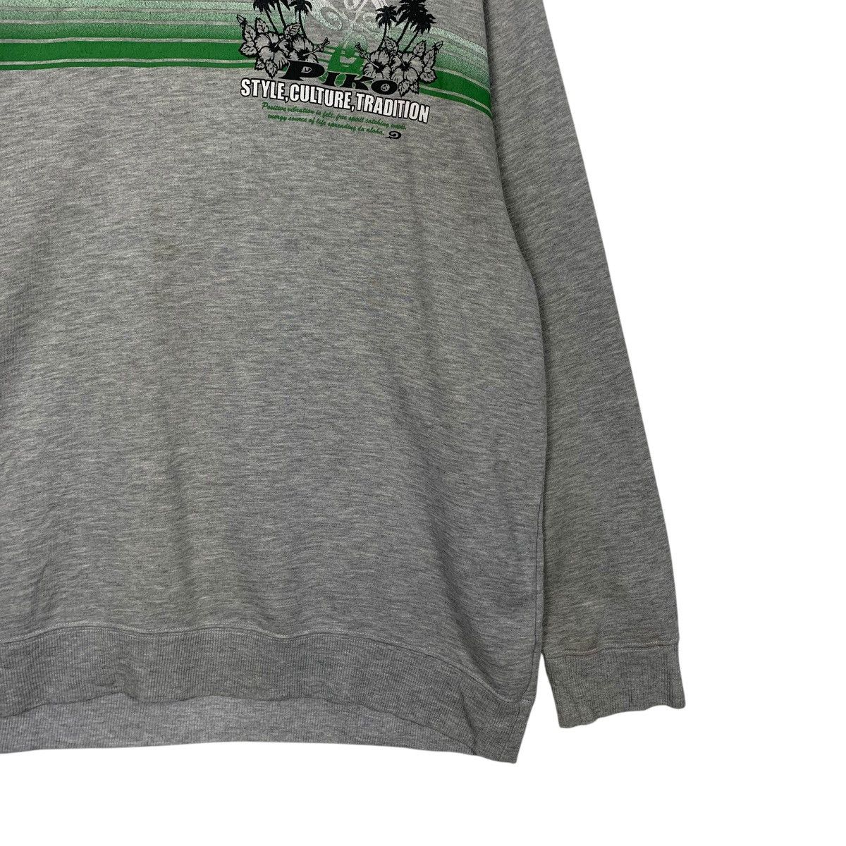 Japanese Brand Piko Hawaian Crewneck Sweatshirt Size US L / EU 52-54 / 3 - 4 Thumbnail