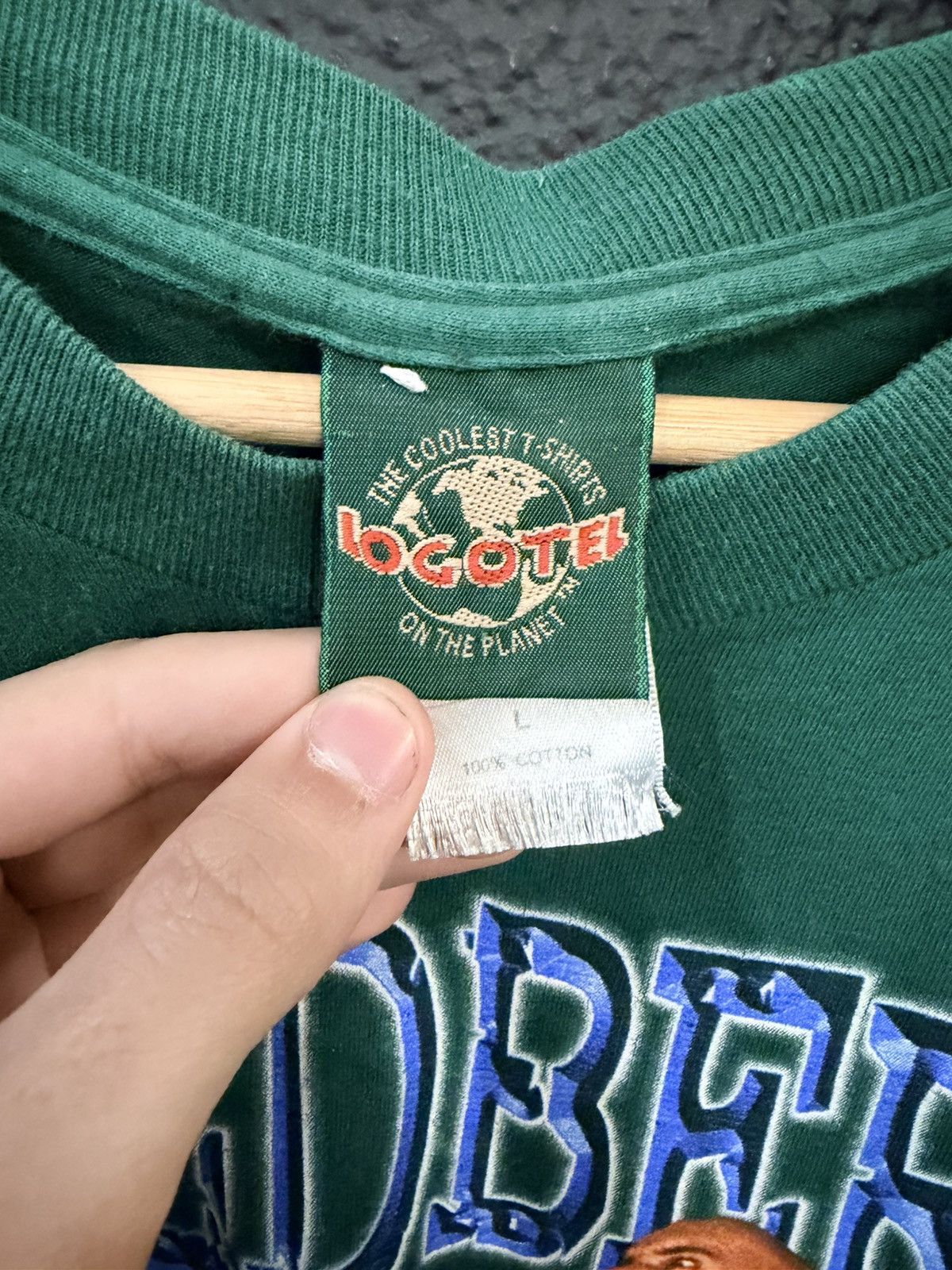 Vintage Vintage Goldberg WWE T shirt Size US L / EU 52-54 / 3 - 2 Thumbnail