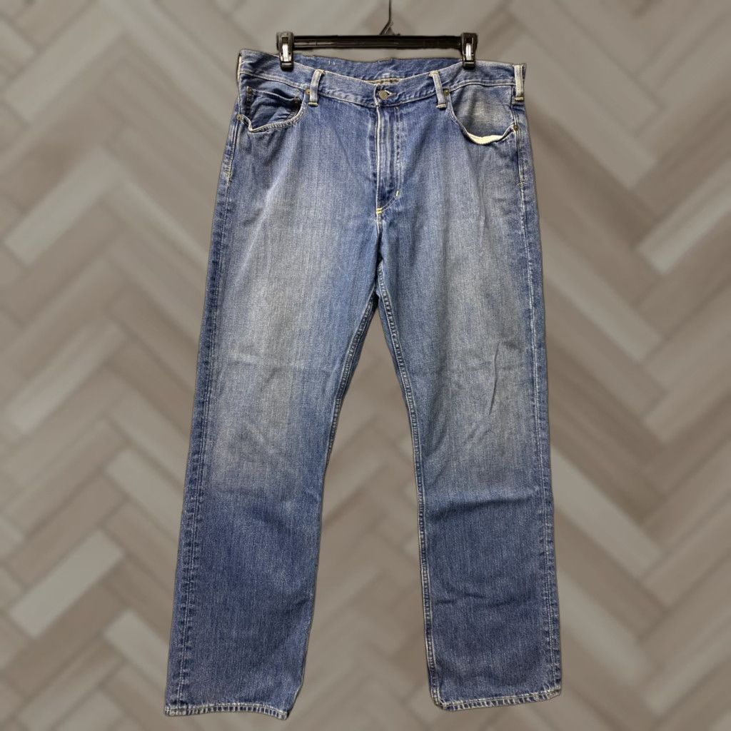 Polo Ralph Lauren VINTAGE Polo Ralph Lauren Jeans Men 38x32 Straight Denim Blue 90s Classic Size US M / EU 48-50 / 2 - 1 Thumbnail
