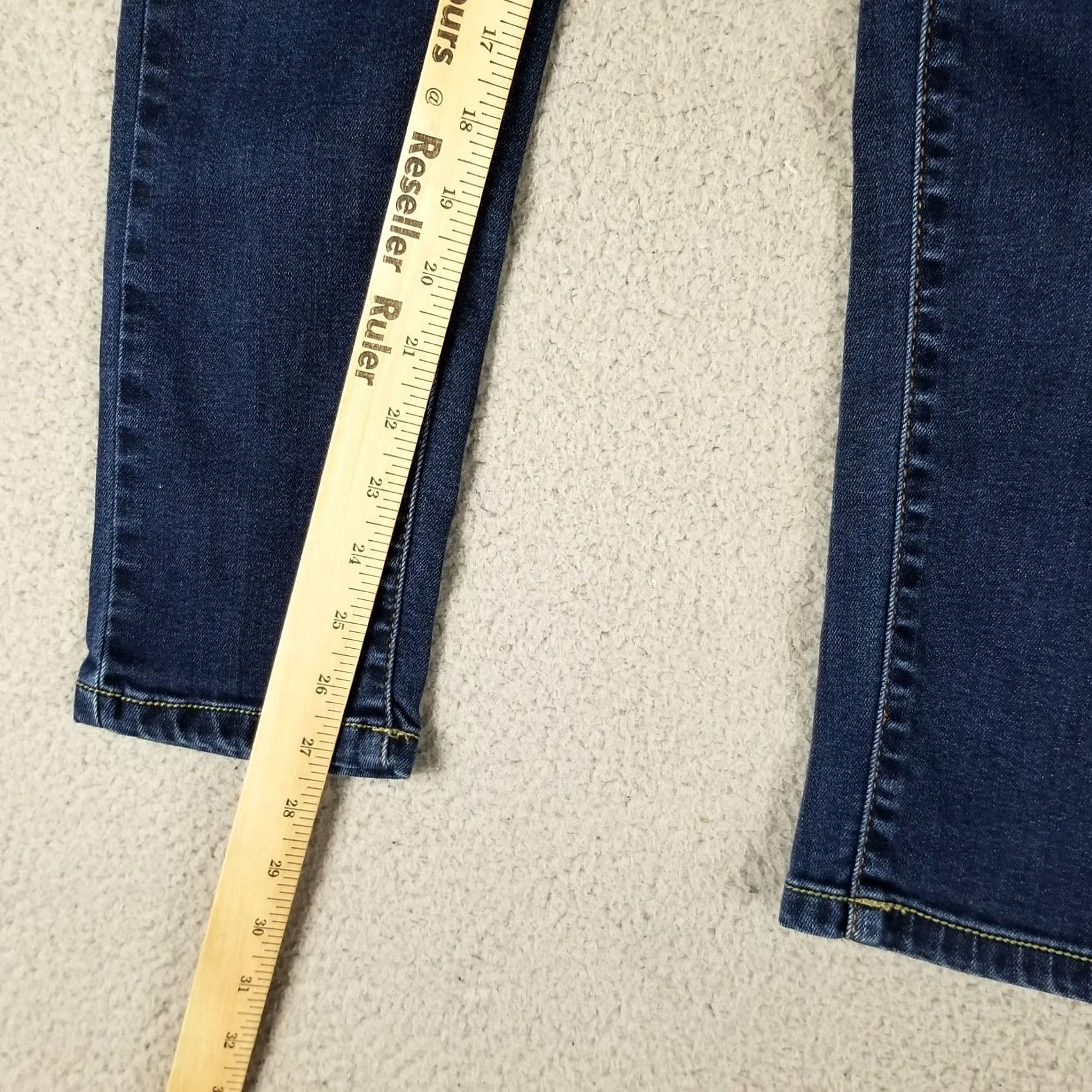 Vintage Lee Cooper Originals Jeans Womens Size 30 Slim Denim Jeggings Blue 5-Pocket Stretch Size 30" / US 8 / IT 44 - 5 Thumbnail