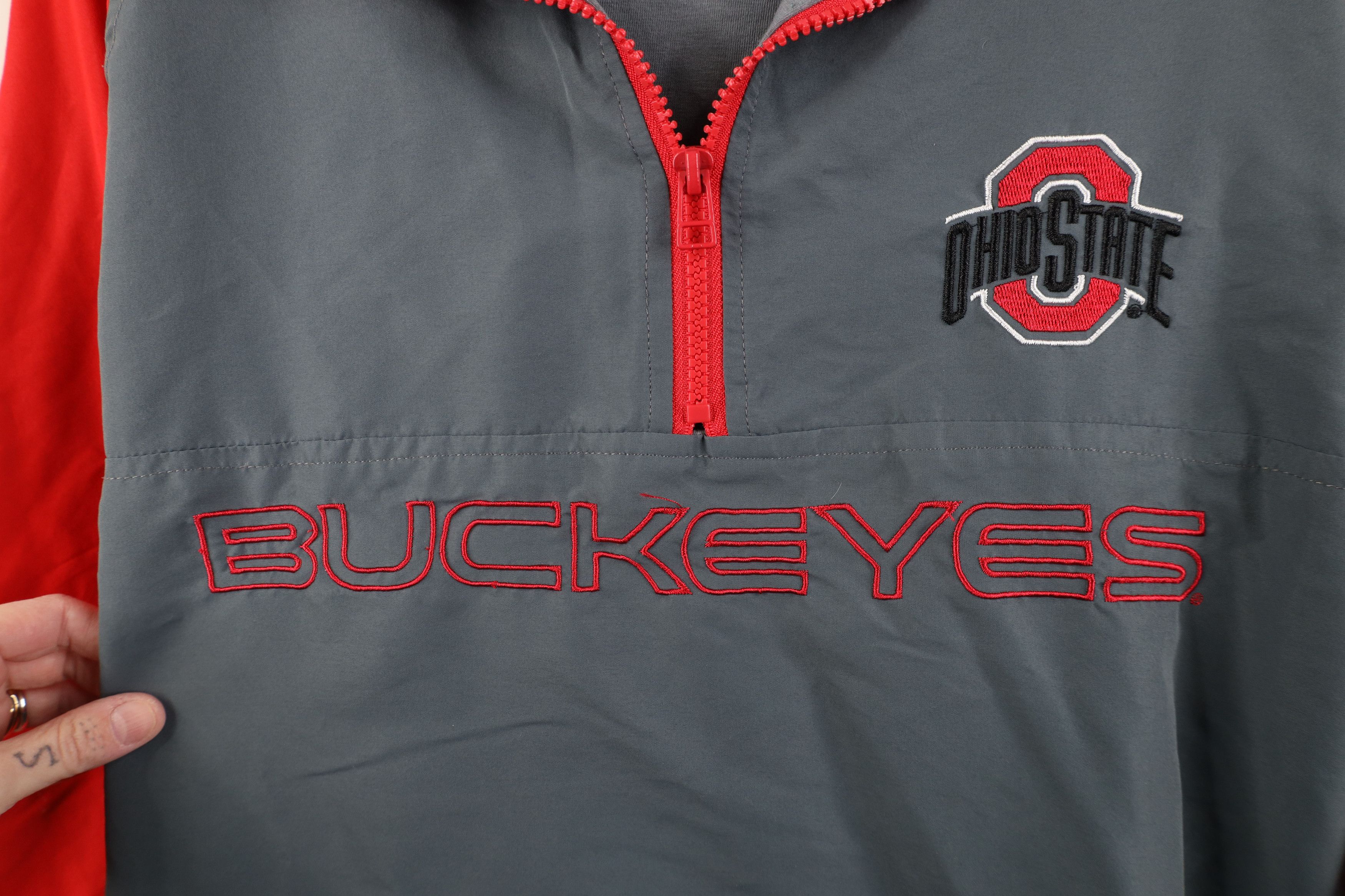 Vintage Vintage 90s Y2K Ohio State University Windbreaker Jacket Size US XL / EU 56 / 4 - 5 Thumbnail