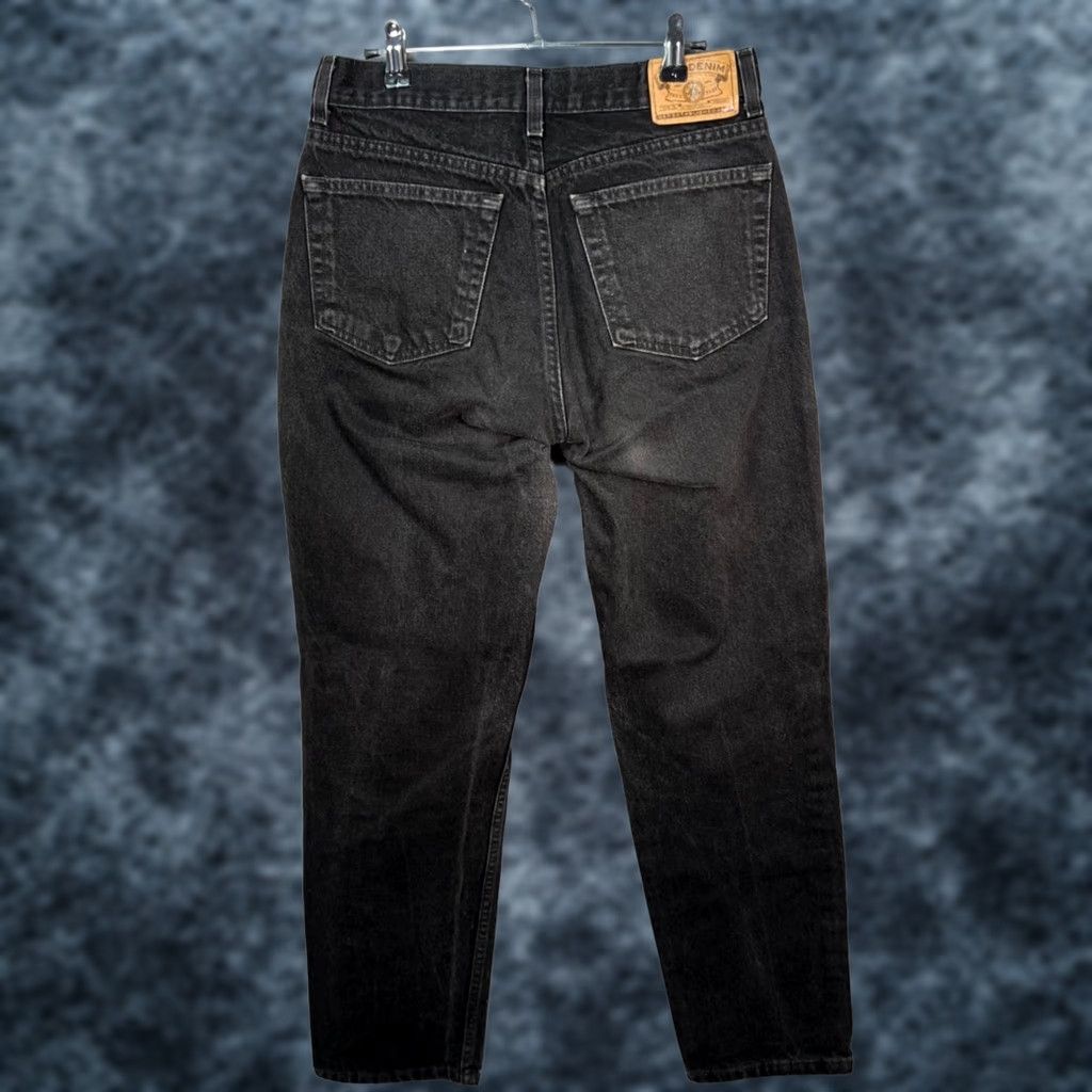 Gap Gap Jeans 30 Black Straight Denim Mens 5-Pocket USA 1969 Gap 1969 Vintage Theme USA Mens Size US 30 / EU 46 - 1 Thumbnail