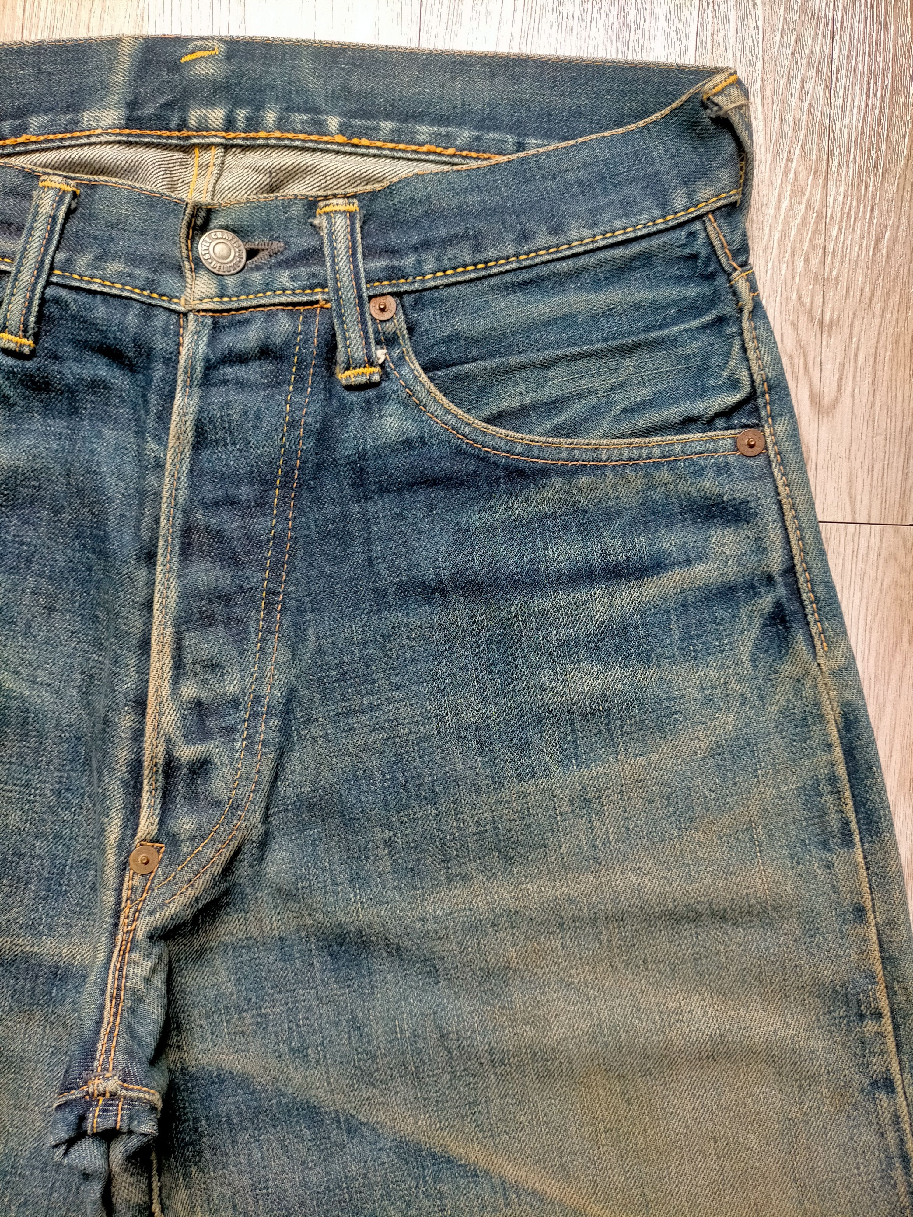 Evisu Vintage Evis Distressed selvedge Denim Size US 30 / EU 46 - 5 Thumbnail