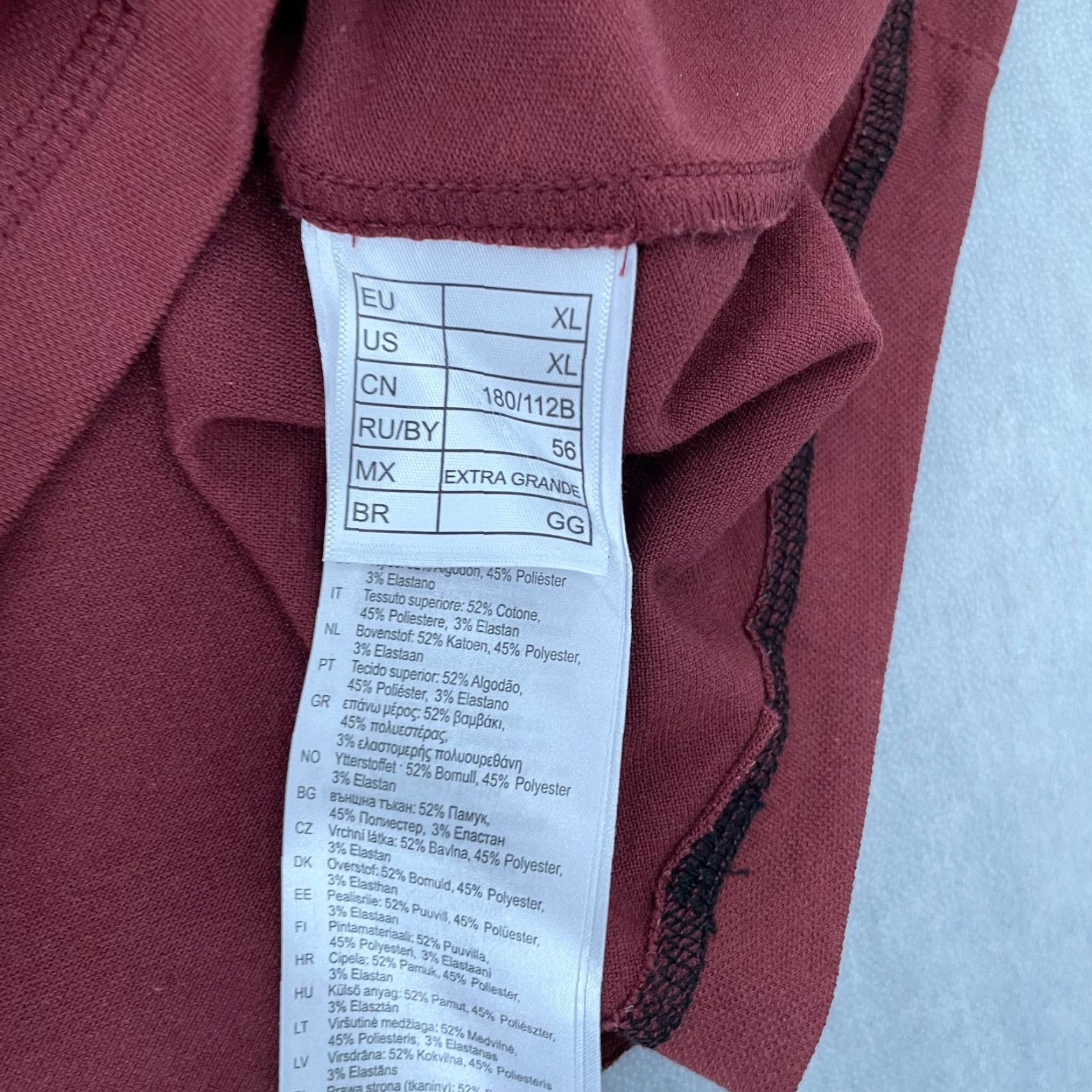 BMW BMW Shirt Extra Large Adult Burgundy Red Polo M3 Logo Made In Turkey Mens XL Size US XL / EU 56 / 4 - 7 Thumbnail