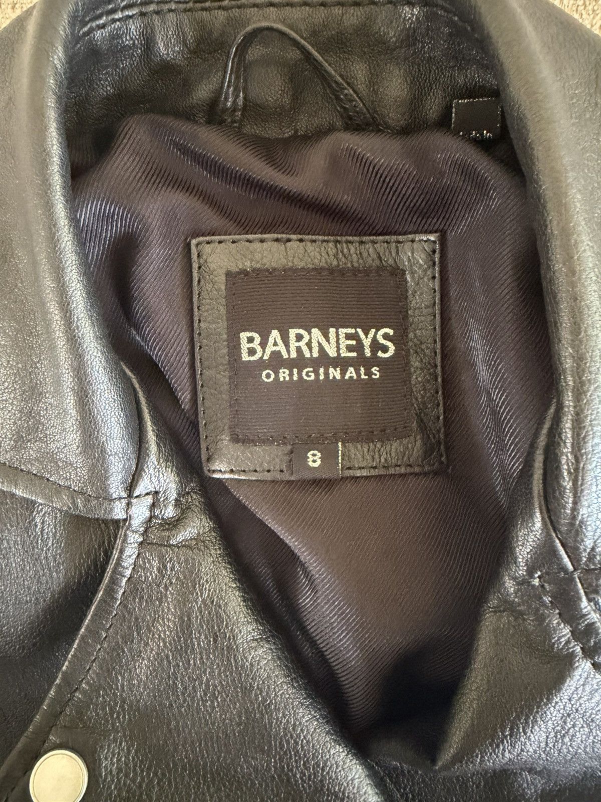 Barneys New York Barneys Women's sheep leather jacket Size S / US 4 / IT 40 - 5 Thumbnail